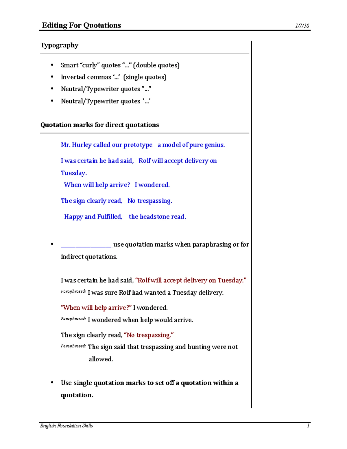 02. HO Terminal Punctuation Worksheet: Understanding Sentence Endings ...