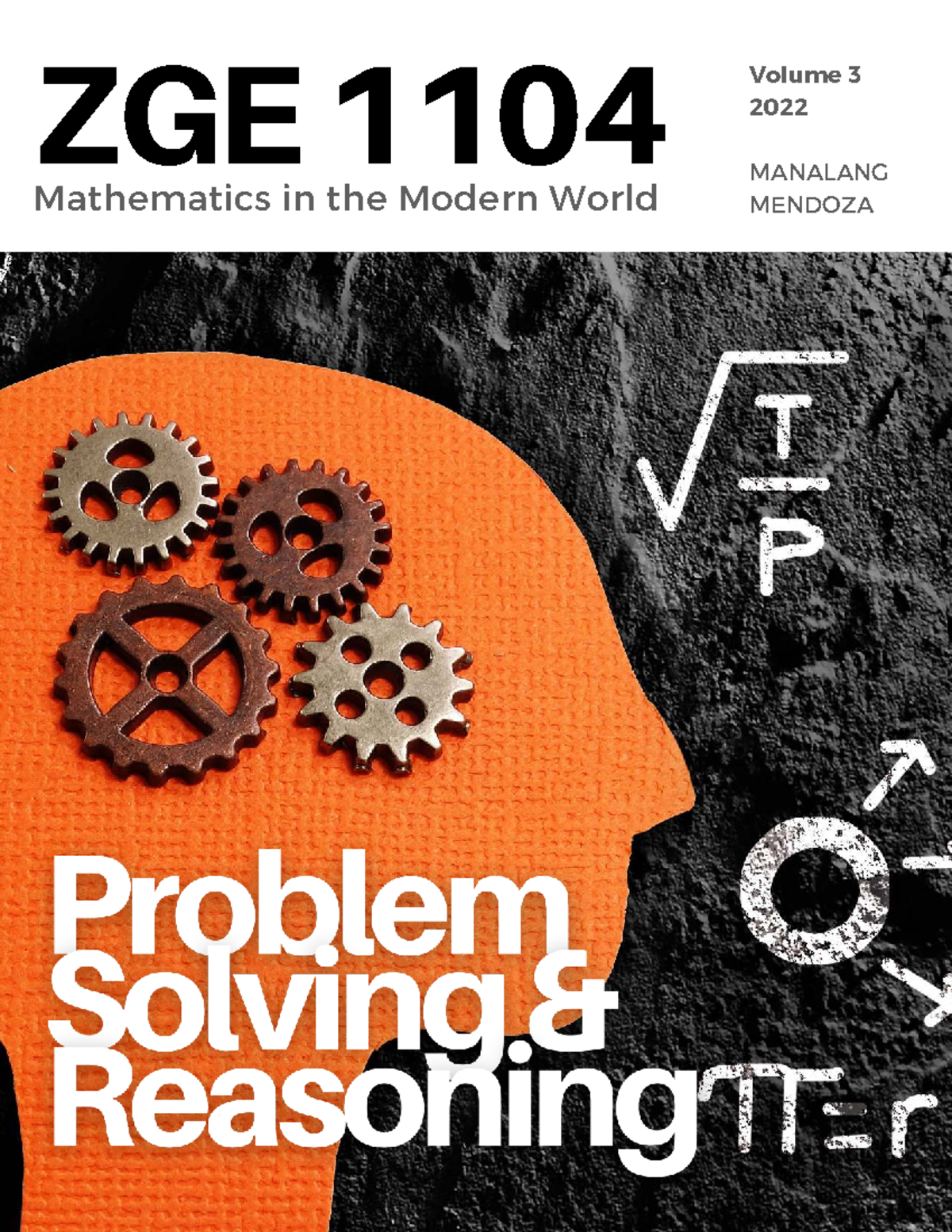 ZGE 1104 Mathematics in the Modern World Chapter 3: Problem Solving ...