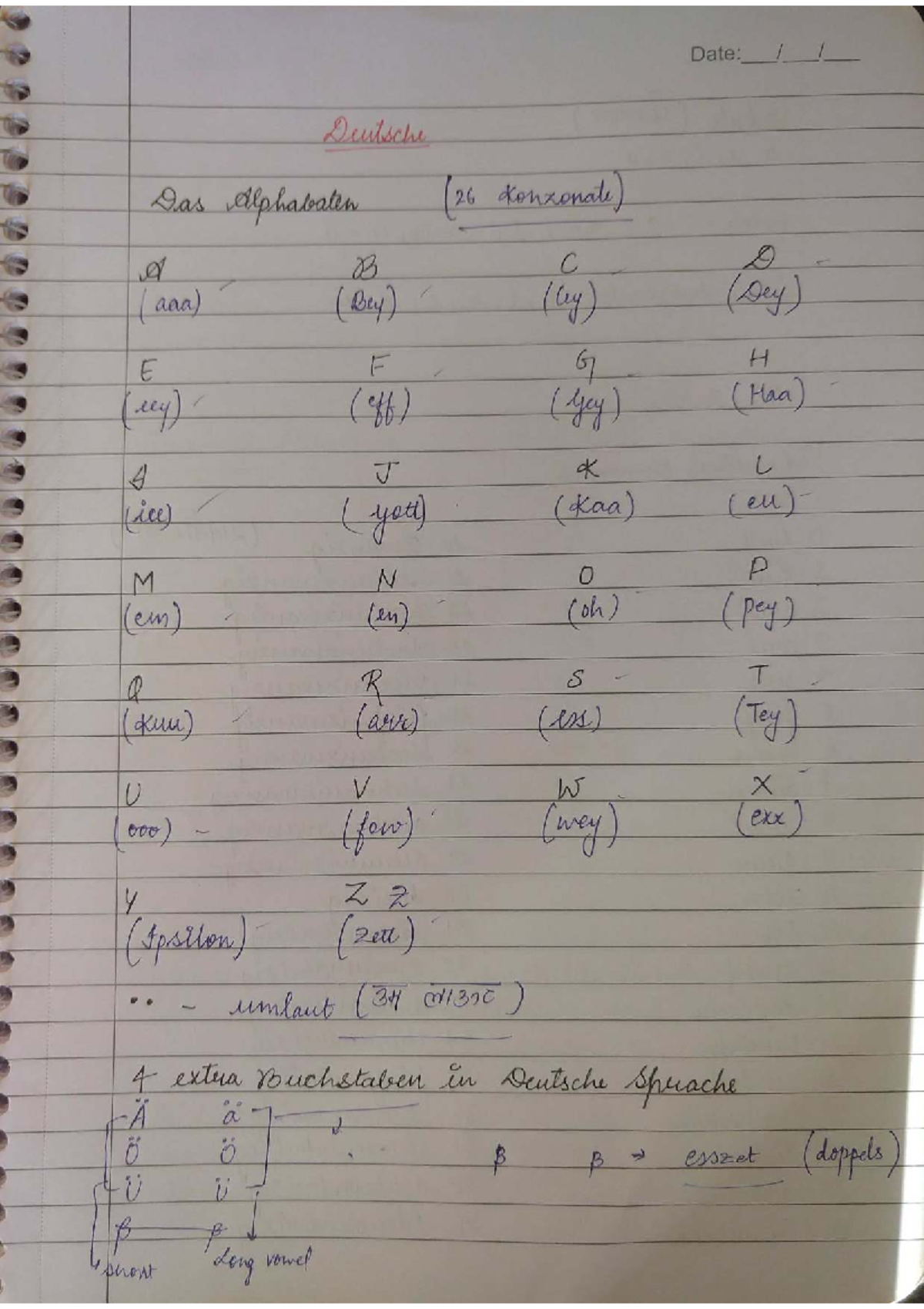 German Language Notes (GLN) - Comprehensive Study Guide - Studocu