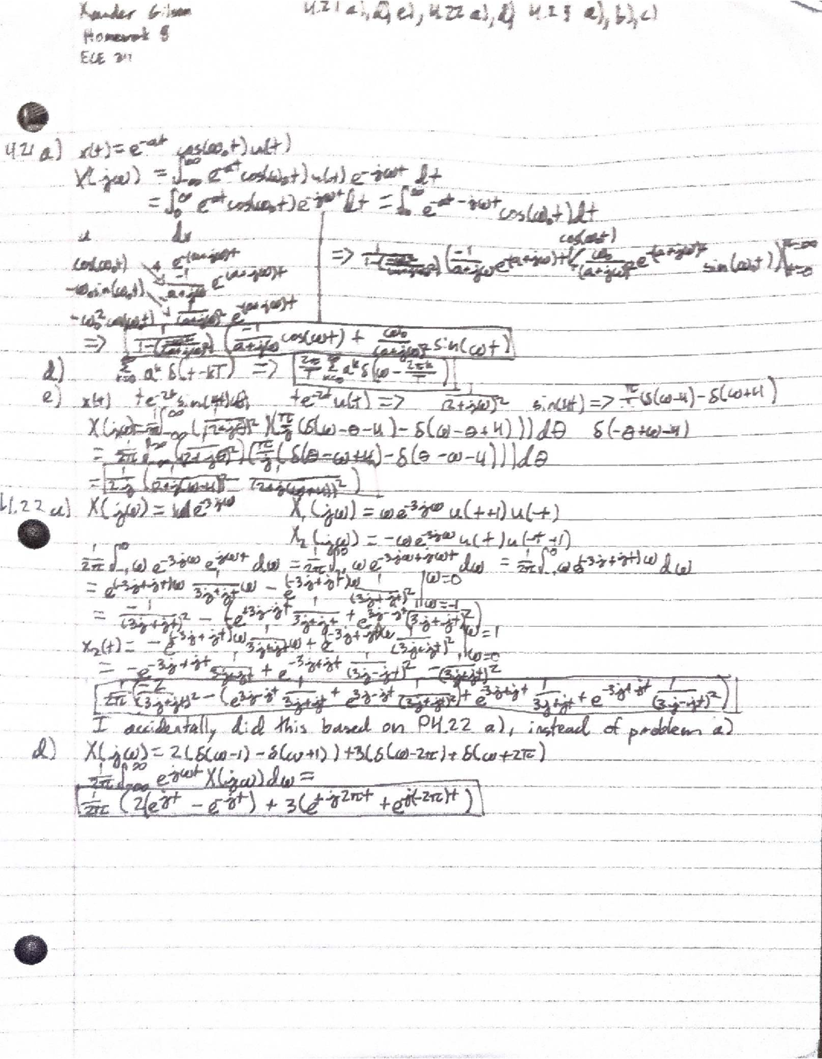 ECE 311 Final Exam Notes: Signal Processing Concepts - Studocu