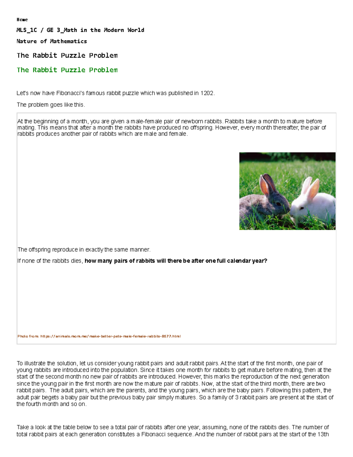 The Nature of Math - Home MLS_1C / GE 3_Math in the Modern World Nature ...