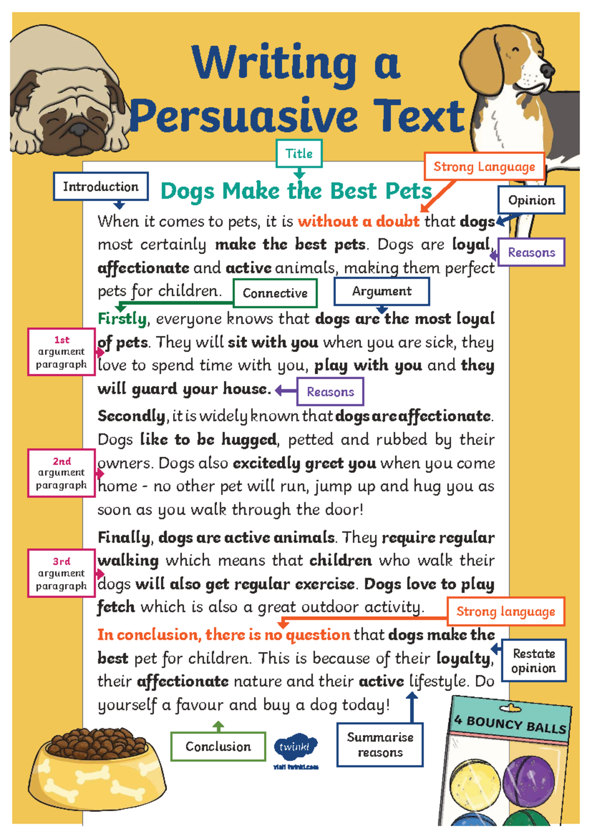 Au l 53230 Persuasive Text: Why Dogs Are the Best Pets - Studocu