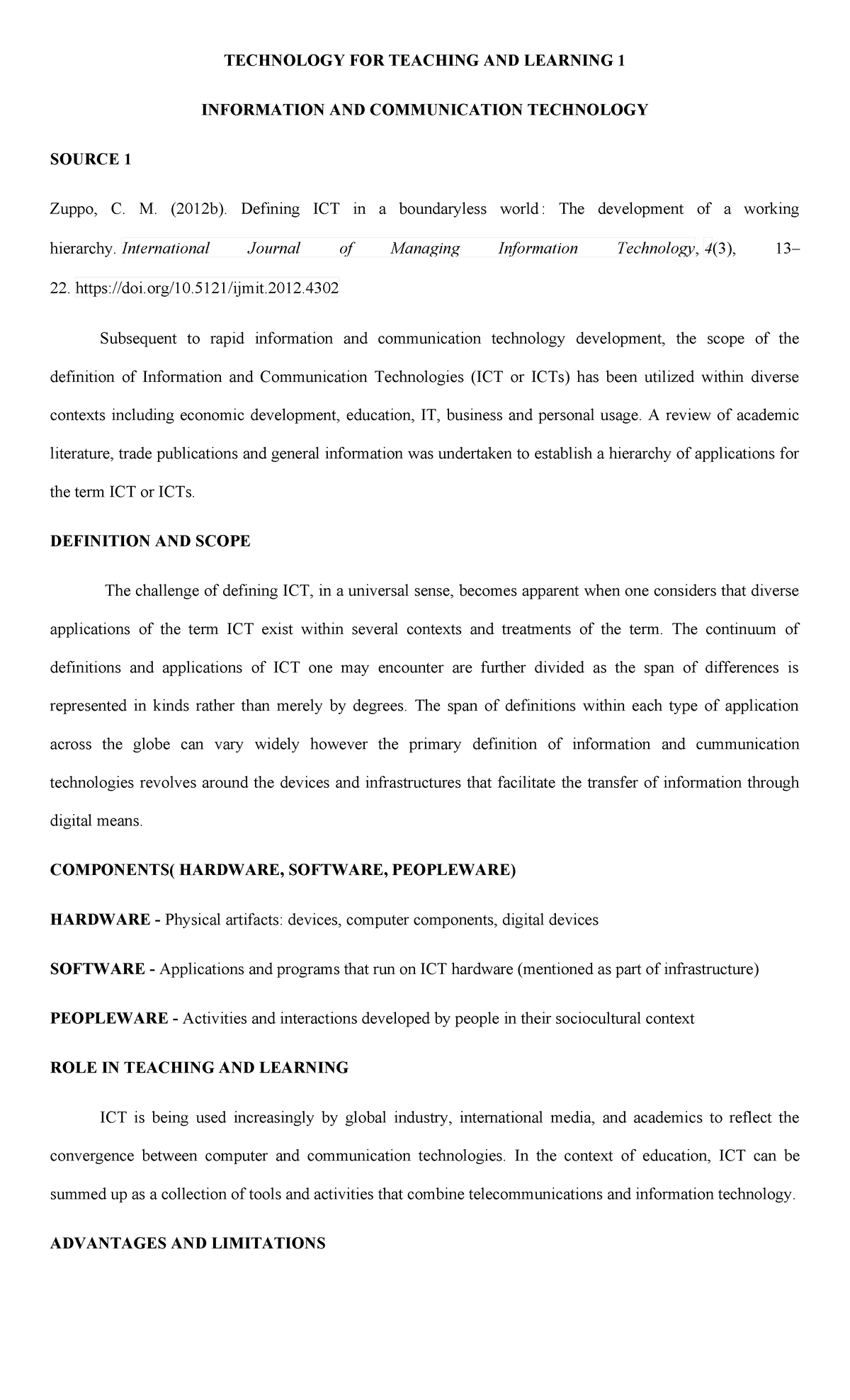 ICT in Education: A Comprehensive Review of Teaching Tools and ...