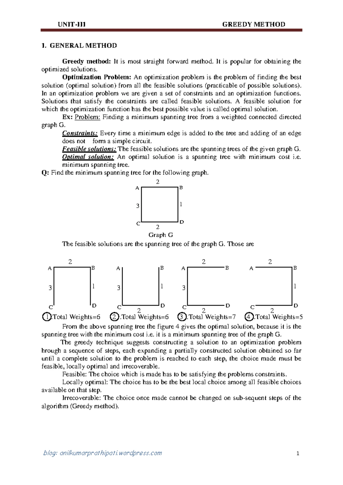Analysis of Algorithms Course File: CSC402 - NHITM 2024-25 - Studocu