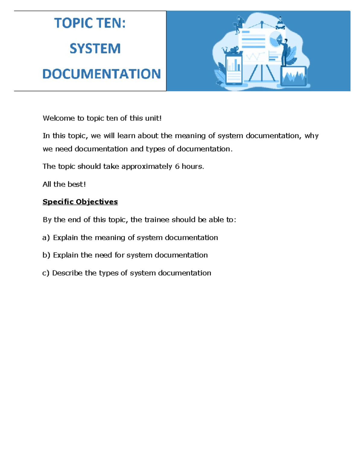 **System Documentation Overview: Importance and Types Explained** - Studocu