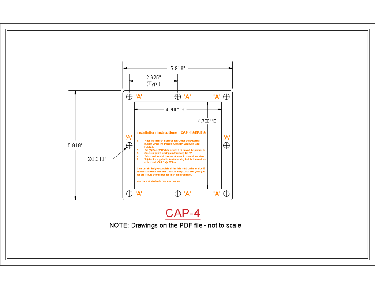 Installation Instructions for Infrared Window - Series 1-5 - Studocu