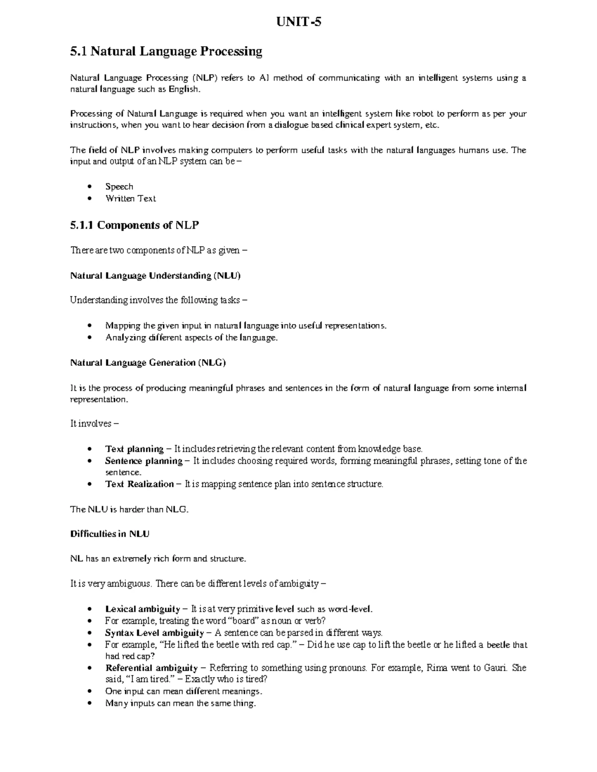 CP Unit 5 - FDGRF - A piece of code or subprogram that is used to ...