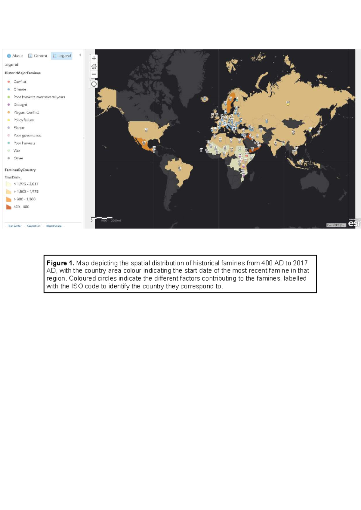 GEOG10001 - Mapping Historical Famines: Analysis & Spatial Distribution ...