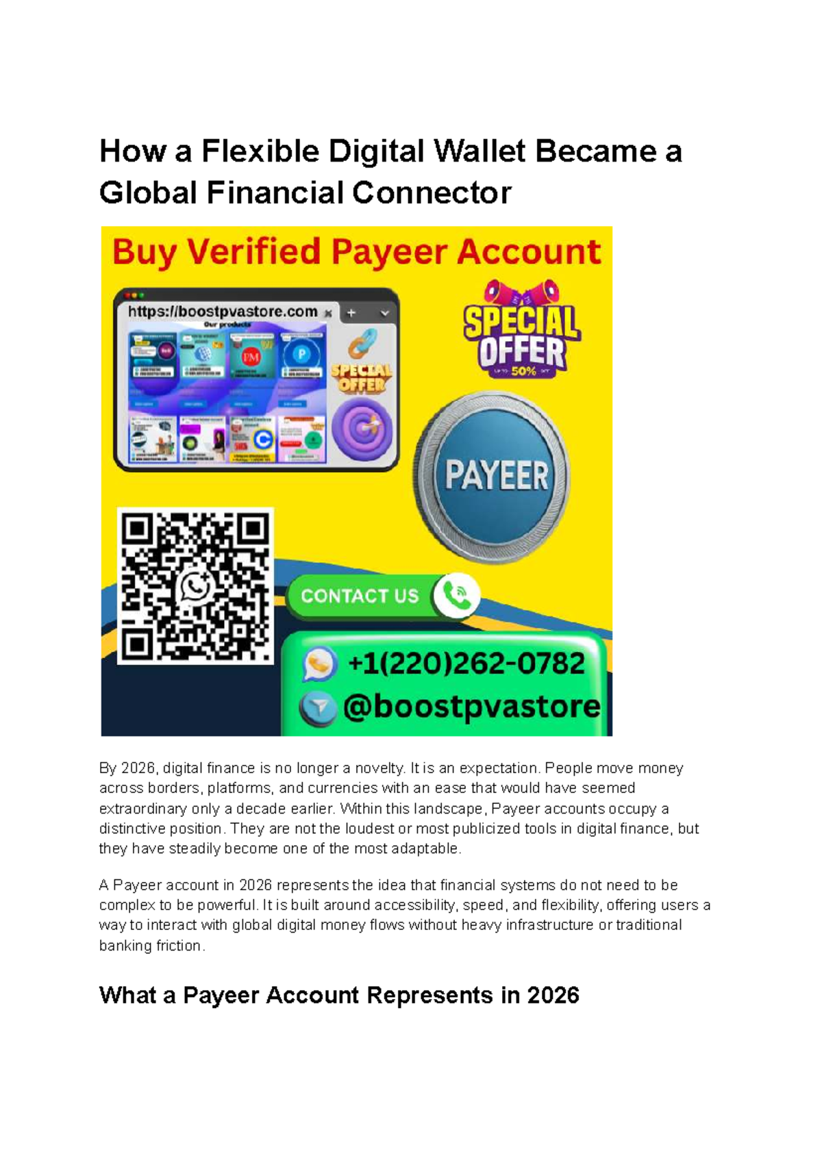 Payeer Accounts in 2026: The Future of Digital Wallets and Finance - Studocu