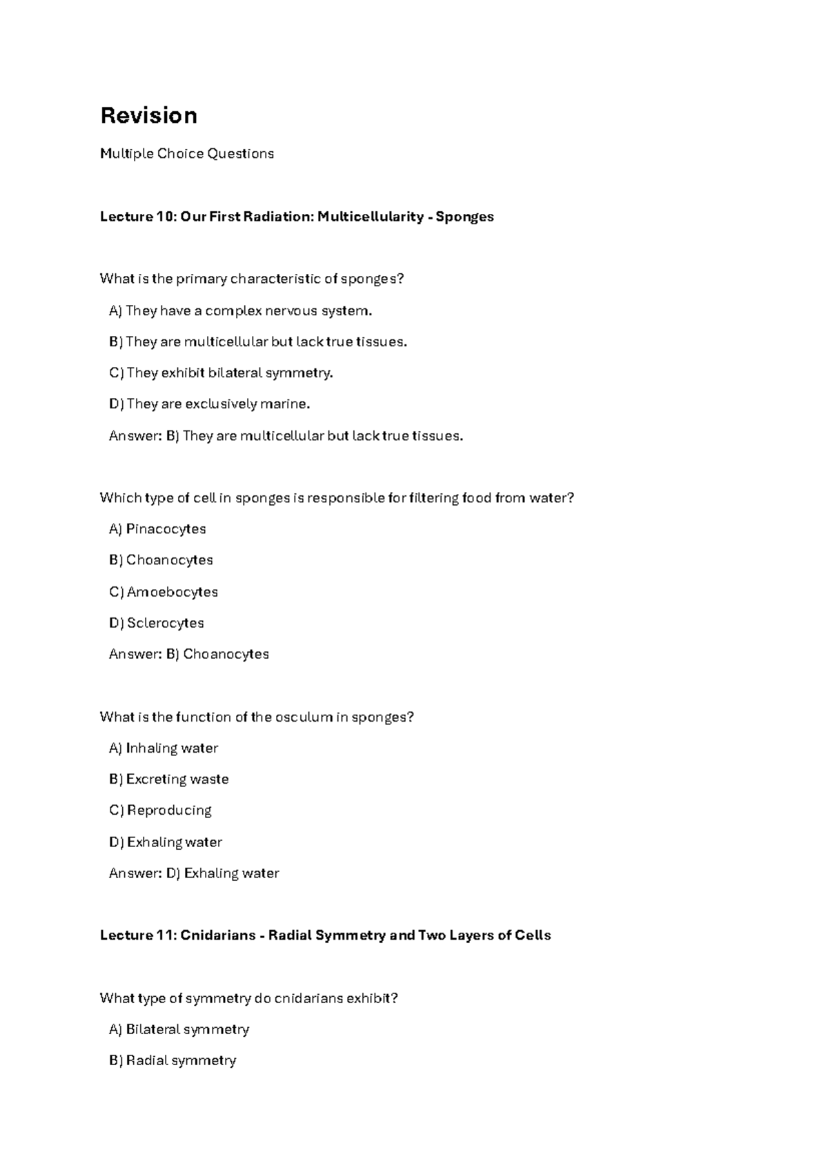 Revision for exam - Good way to study for exam - Revision Multiple ...