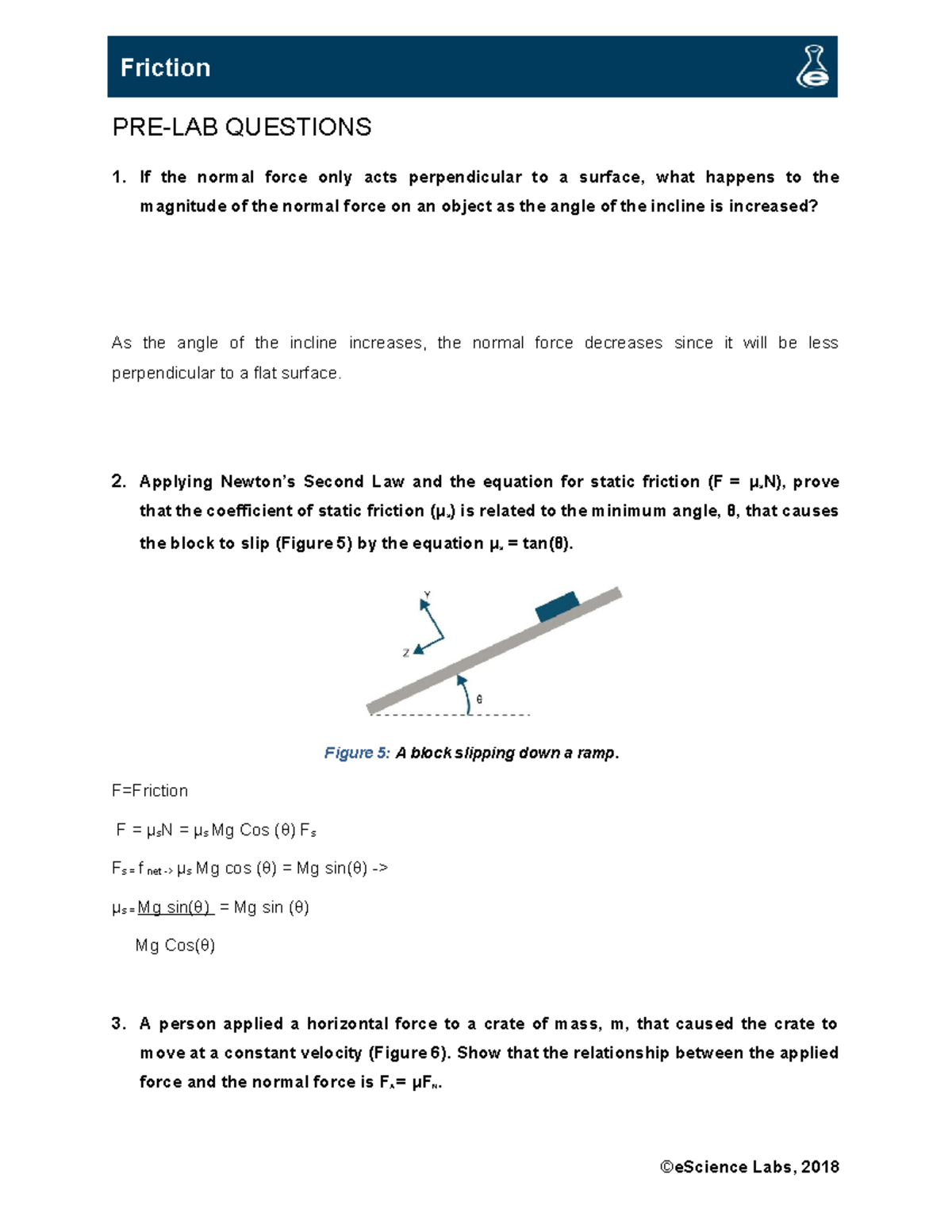 IP 2020 L07 Friction - additional notes for physics lab assignments ...