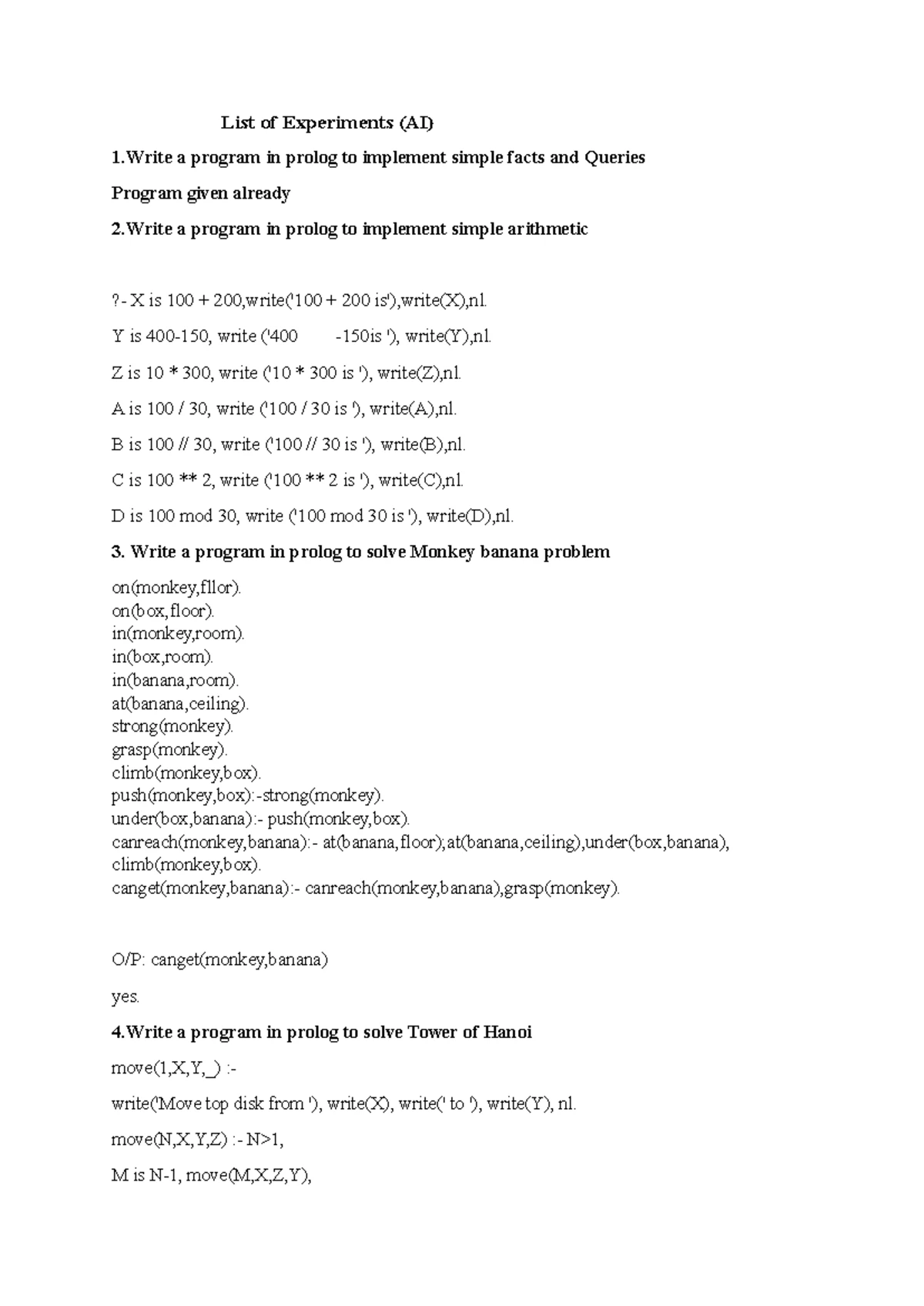 Scripting language Notes - UNIT - 1 Program: Definition: A complete set ...