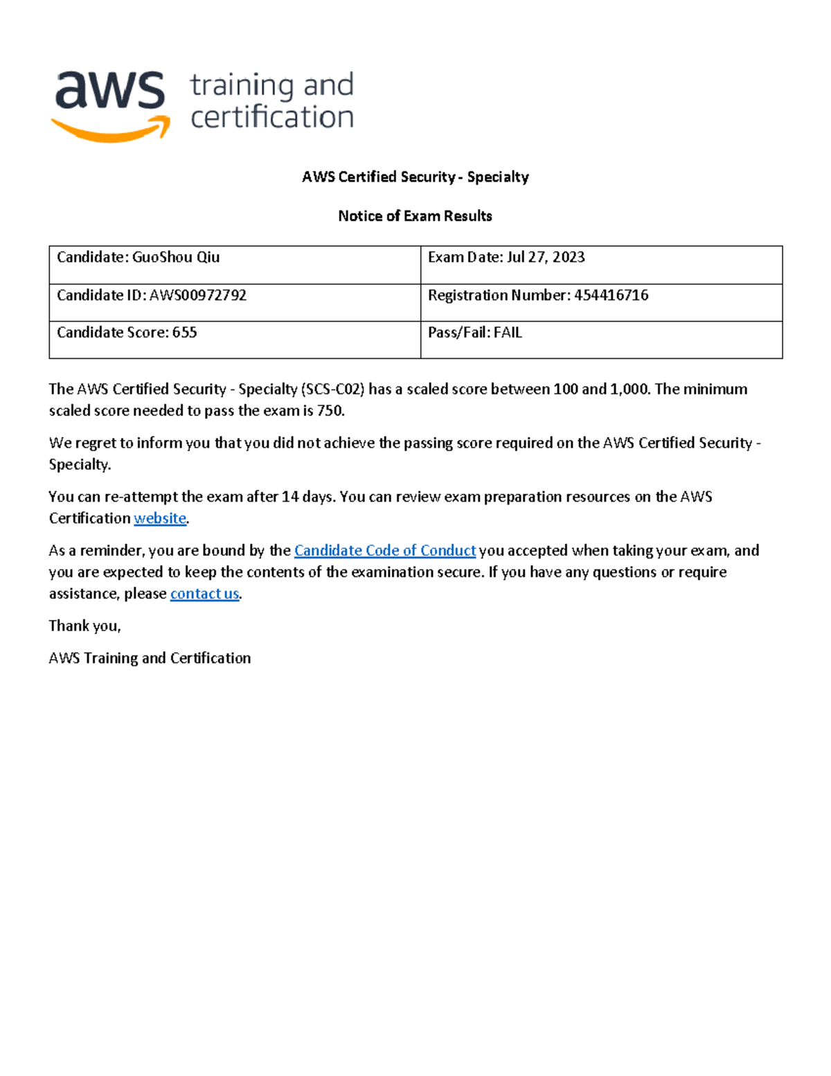 AWS Certified Security - Specialty 20230728 - AWS Certified Security ...