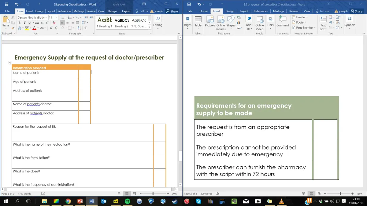 NHS CD Dispensing Checklist Requirements and Validation Process - Studocu