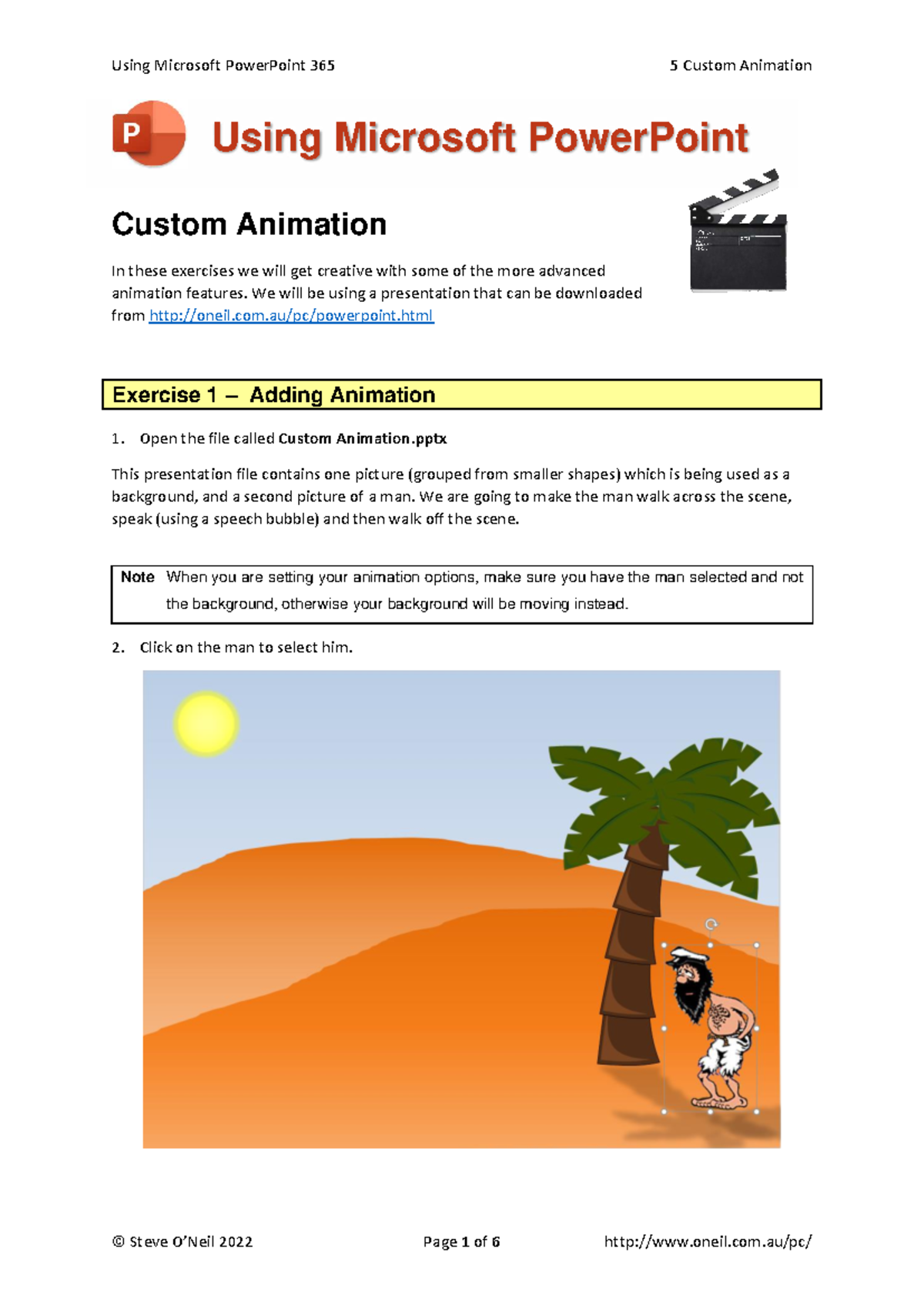 5-Custom Animation: Advanced Techniques in PowerPoint 365 - Studocu