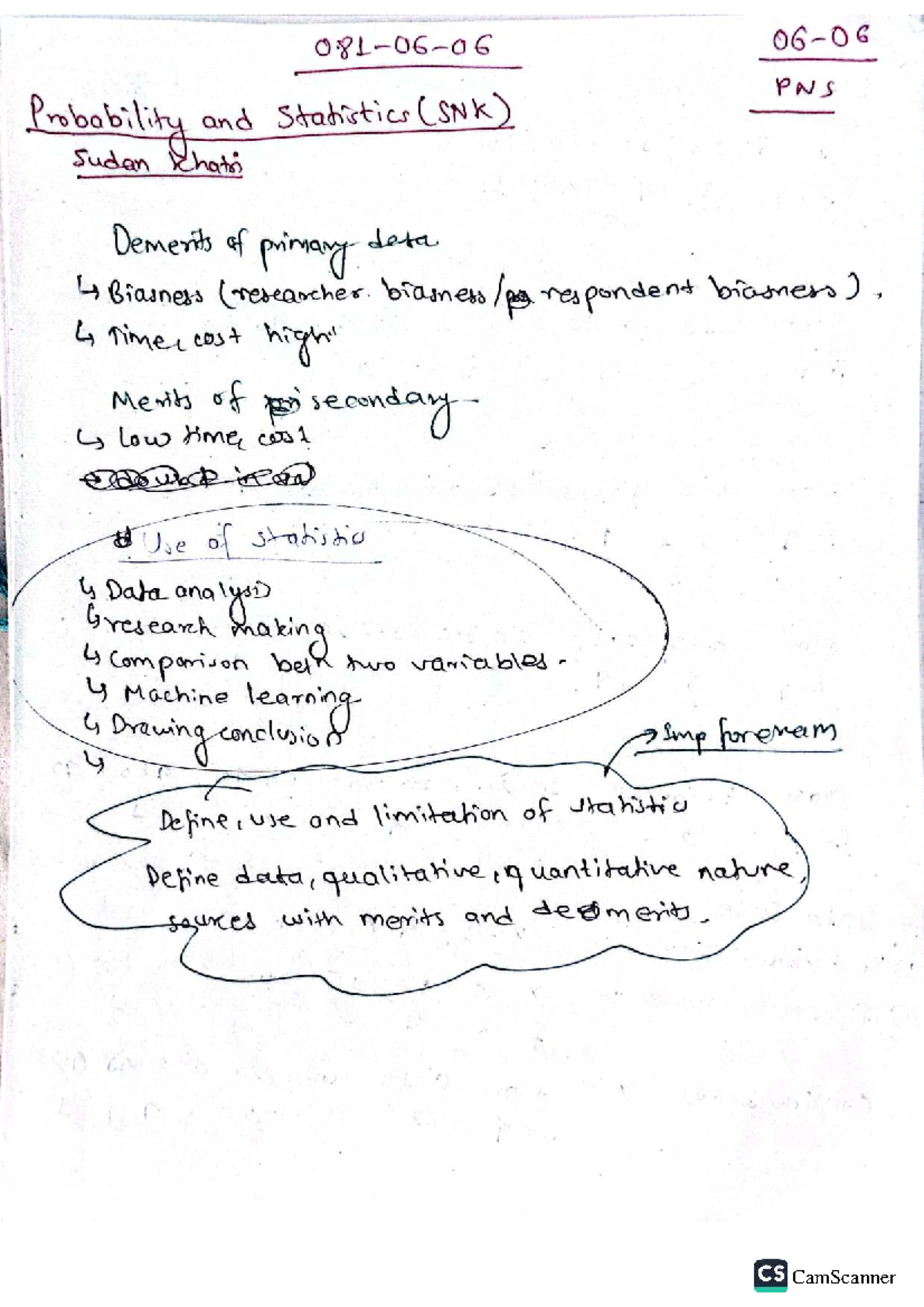 Statistical Analysis and Probability Concepts (SNK) - Studocu
