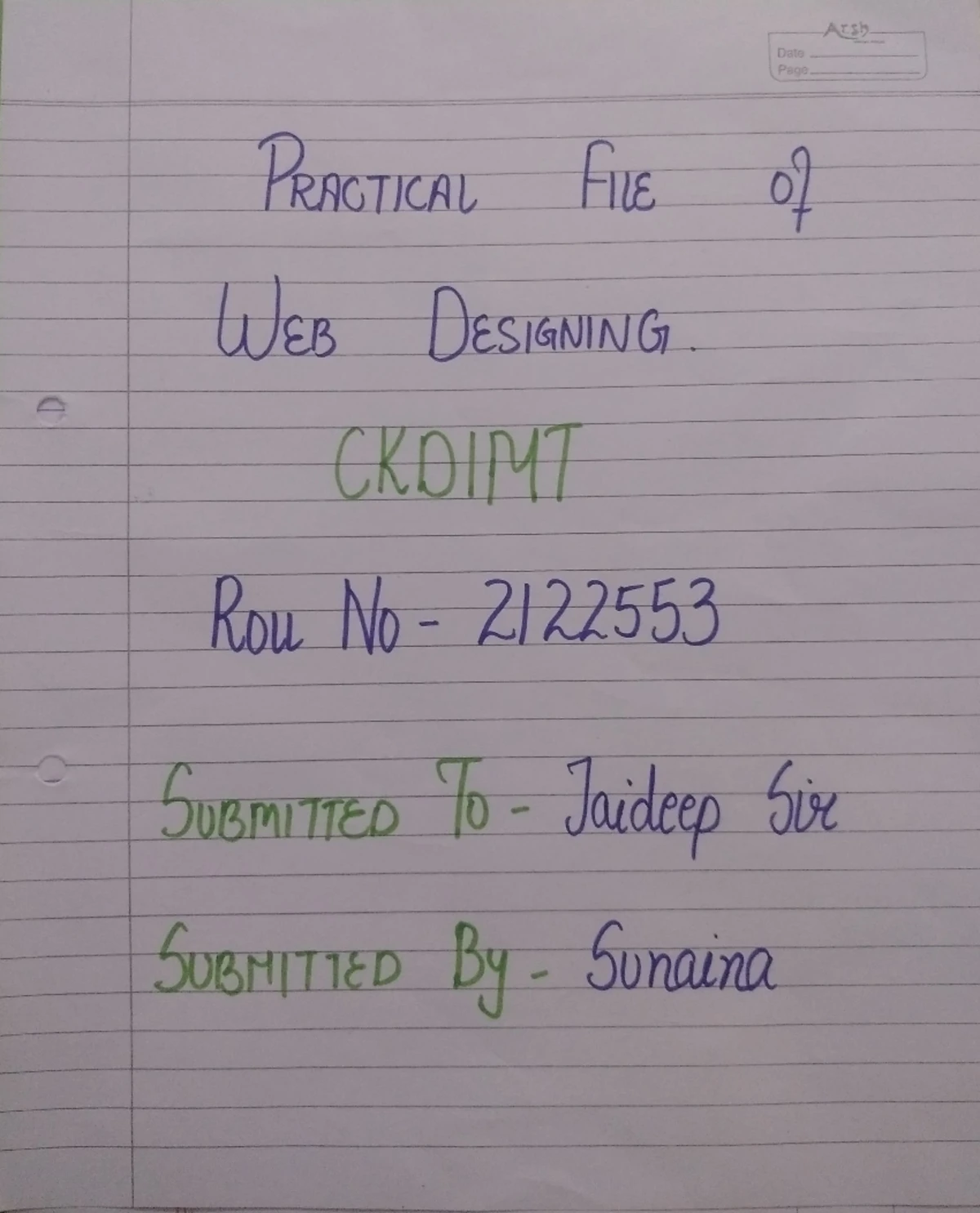 Web Design Notes for BCA 5th Sem 2019 PDF - Digital Notes on Web ...