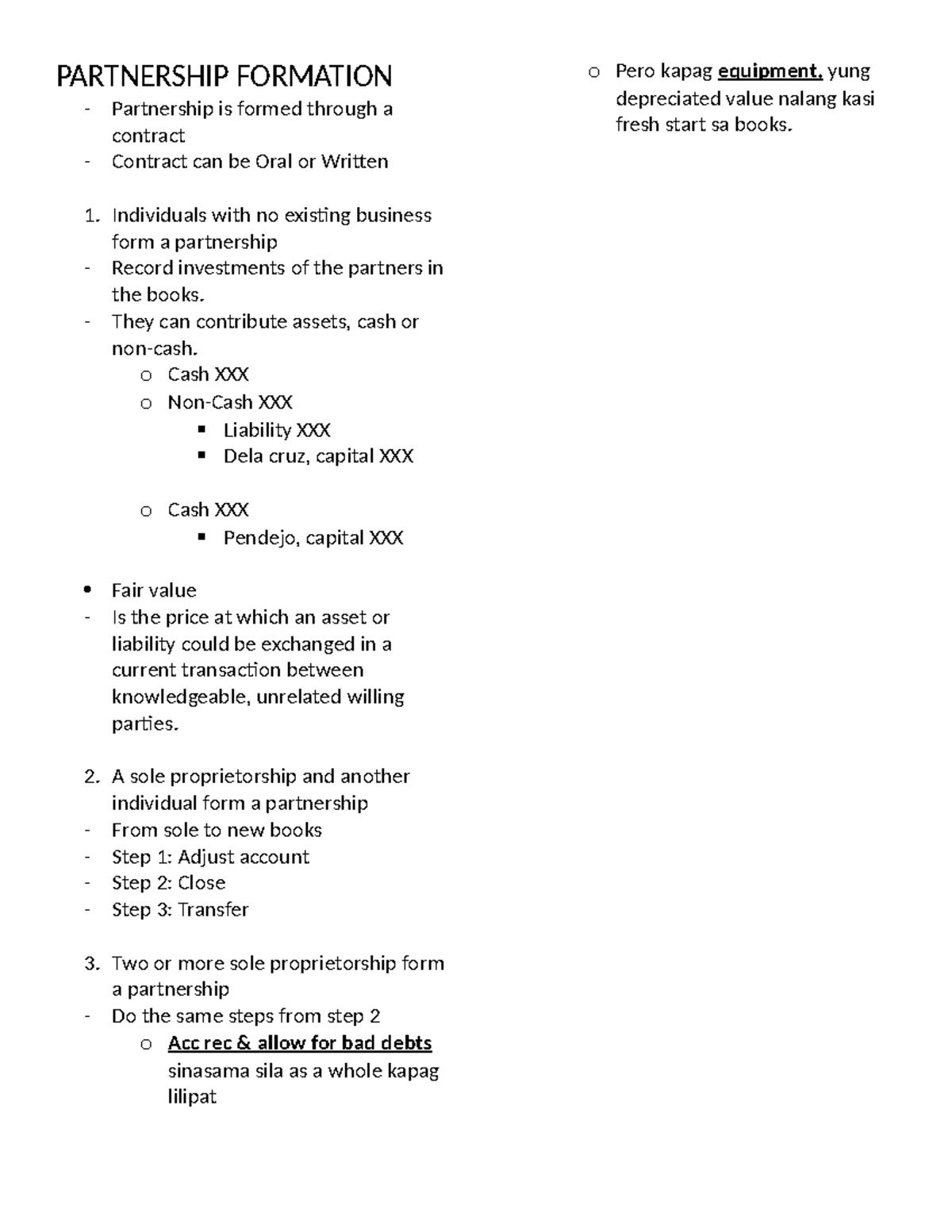 Partnership Formation - PARTNERSHIP FORMATION - Partnership is formed ...