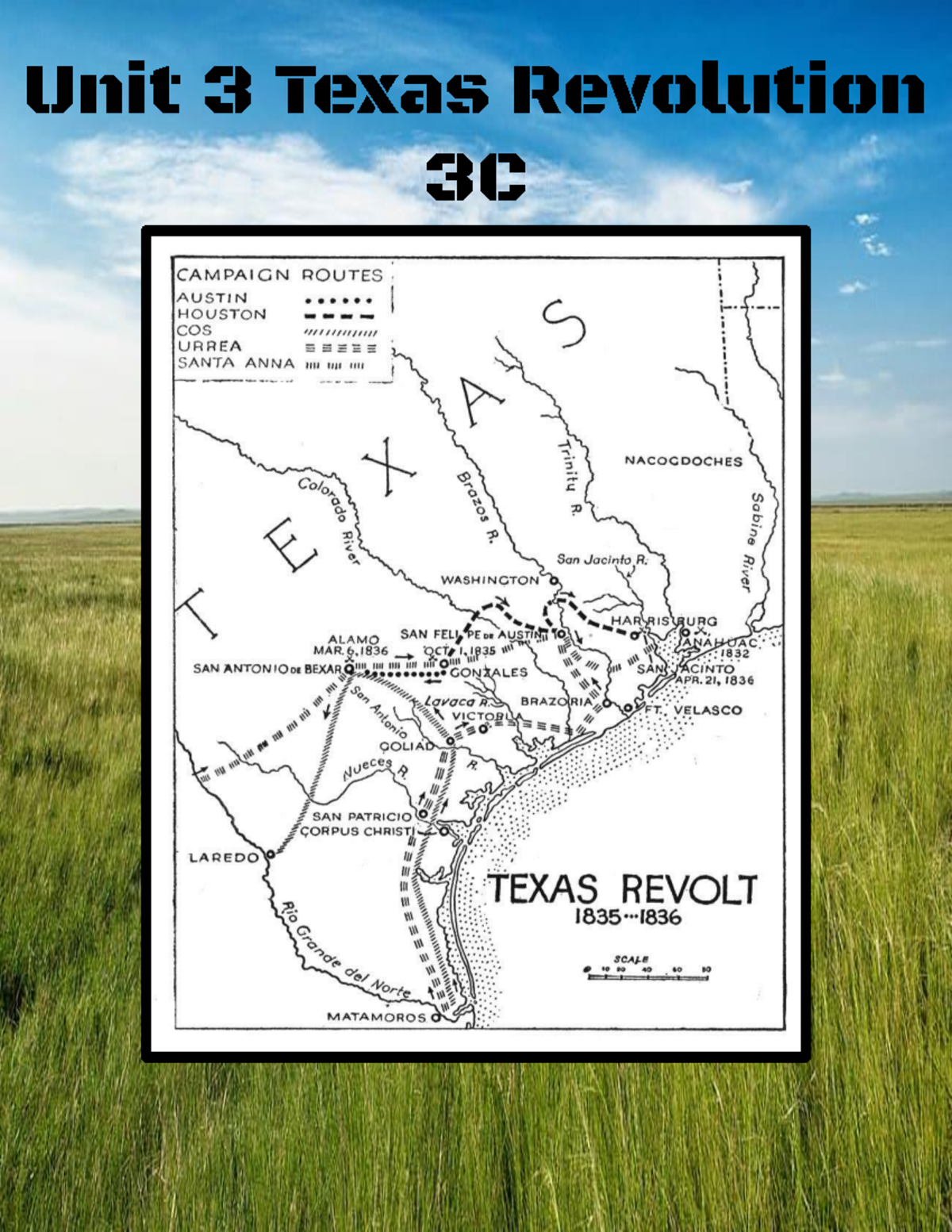 Texas Revolution: Key Events, Figures, and Alamo Insights 3C - Studocu