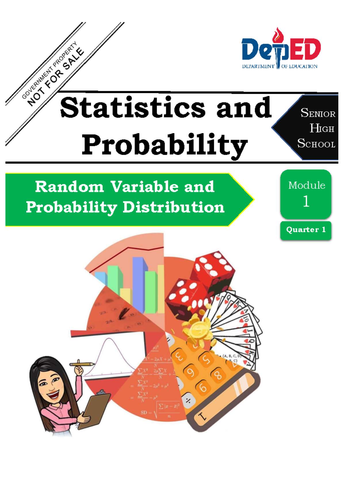 Statistics and Probability Q1 Modules 1-3: Random Variables ...
