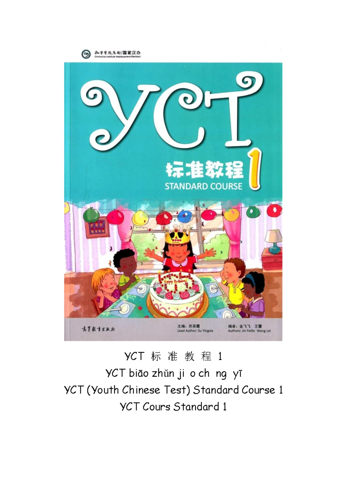 YCT Standard Course Activity Book 1: Lessons and Exercises - Studocu