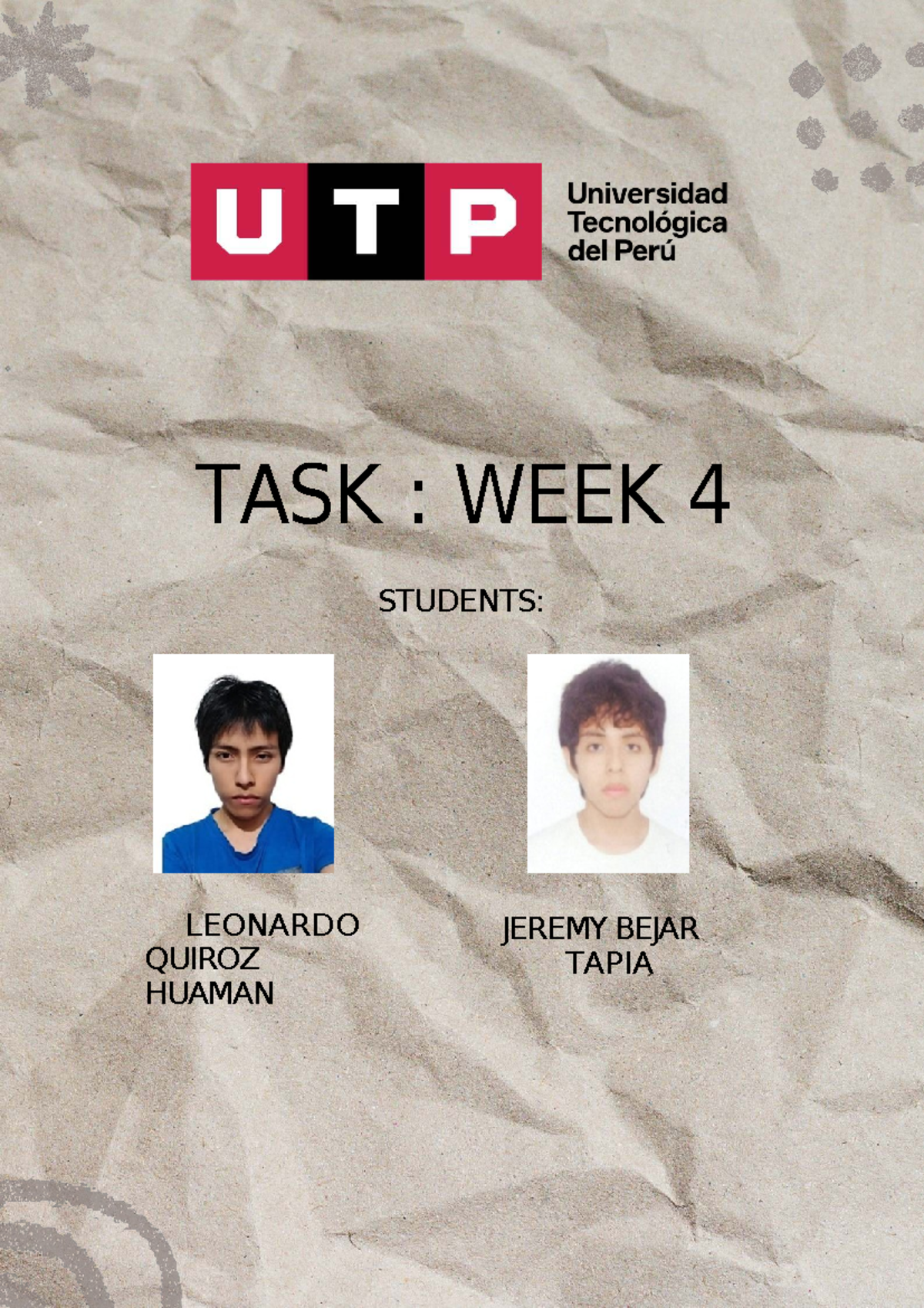 TASK: WEEK 4 - Daily Routine and Day Off Reflections - Studocu