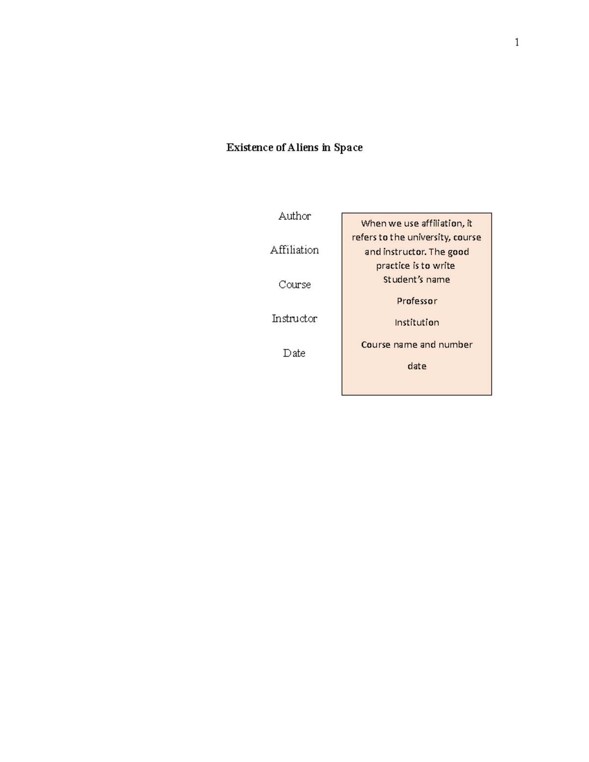 ENG 101: Essay on the Non-Existence of Aliens in Space - Studocu
