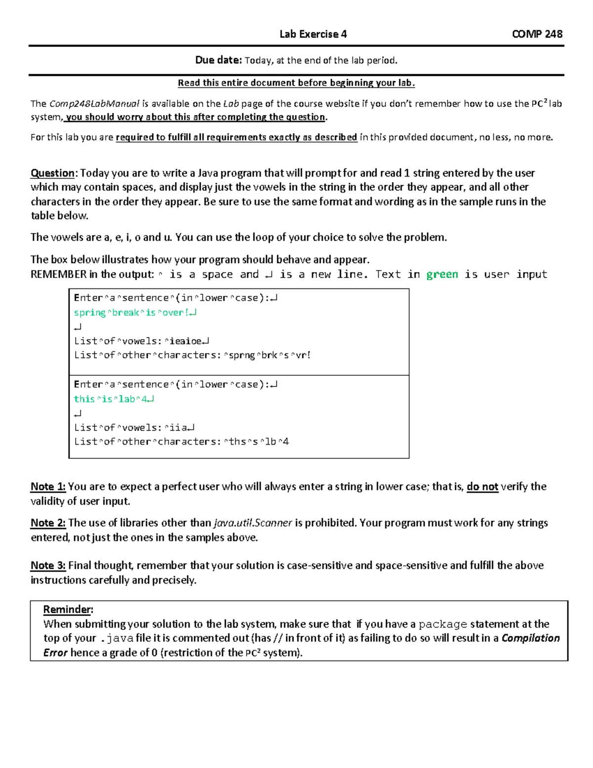 COMP248 Outline ( - COMP 248 - Studocu