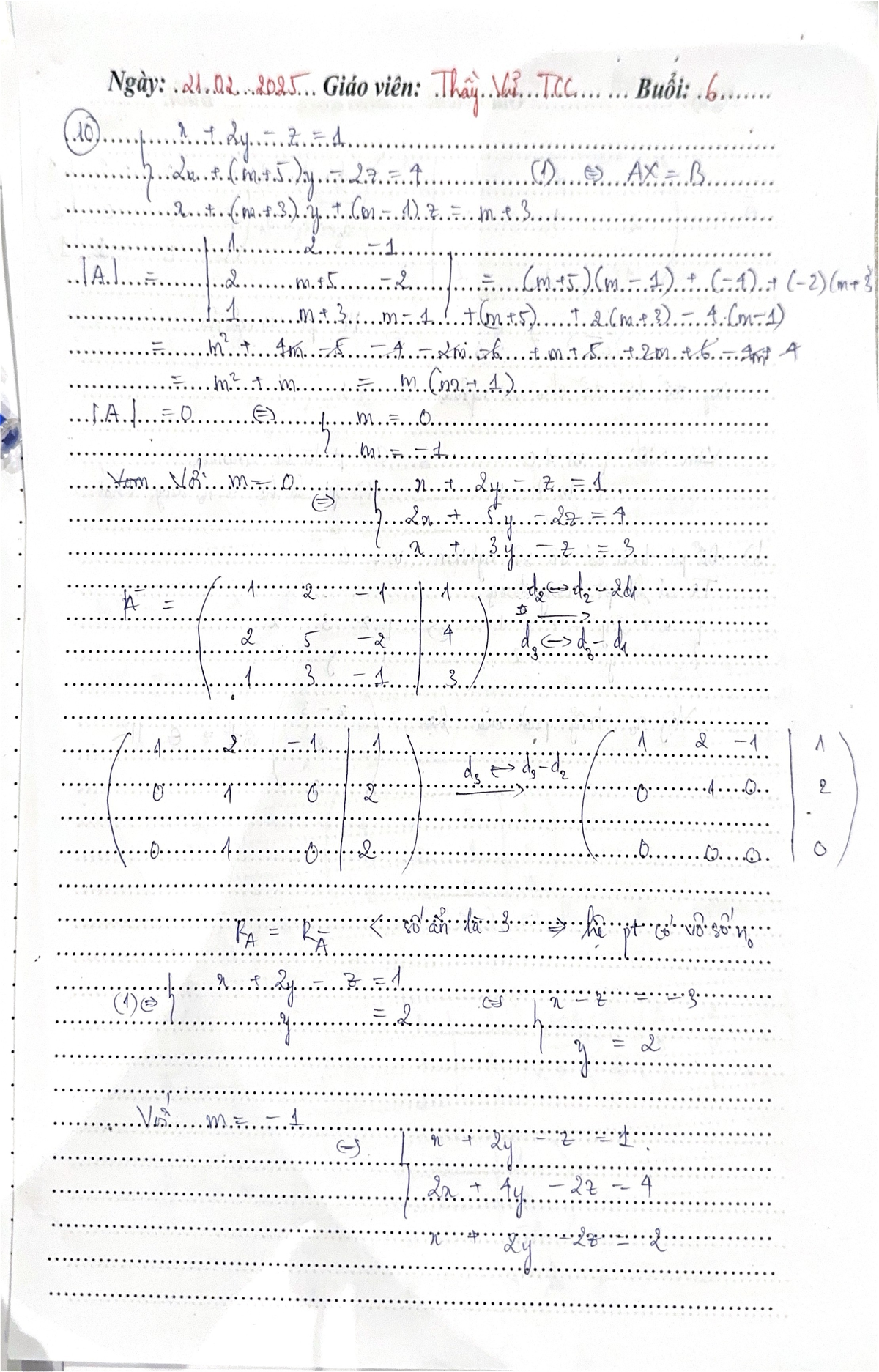 TCC Buoi 6 - Hoang Le Huy Class Notes and Summary - Studocu