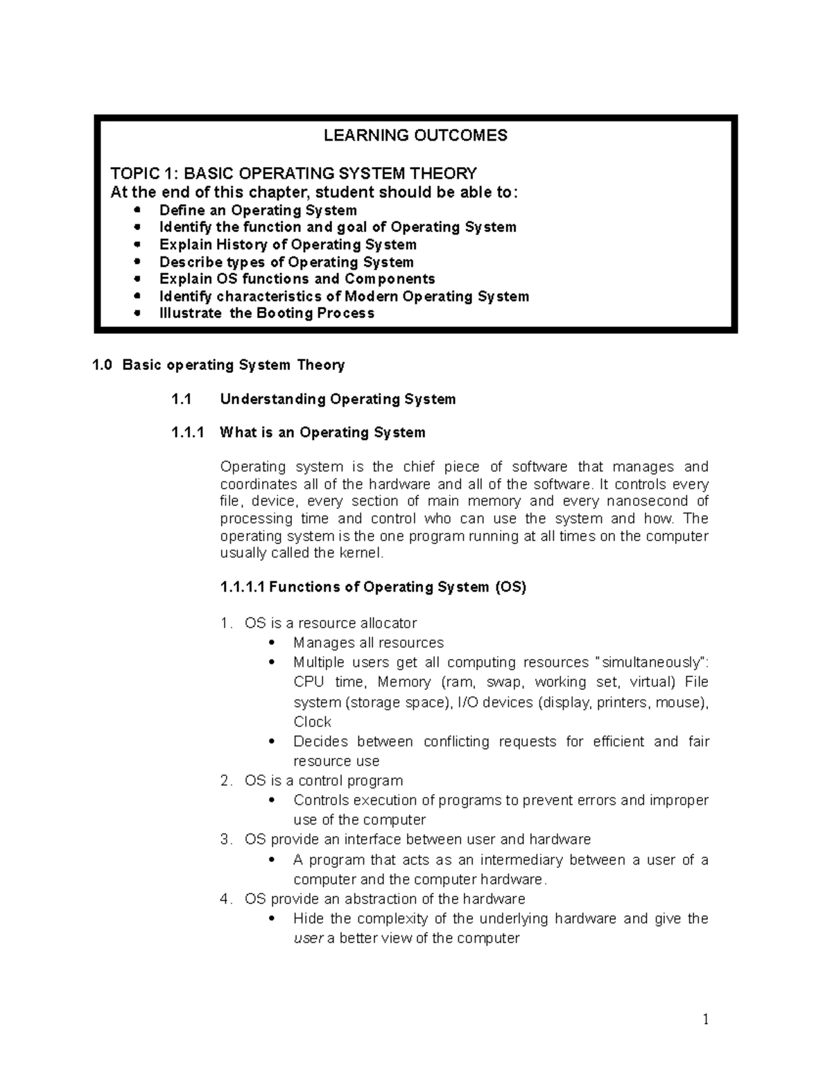 CSC207 Test Nov23: Operating Systems Fundamentals Questions - Studocu
