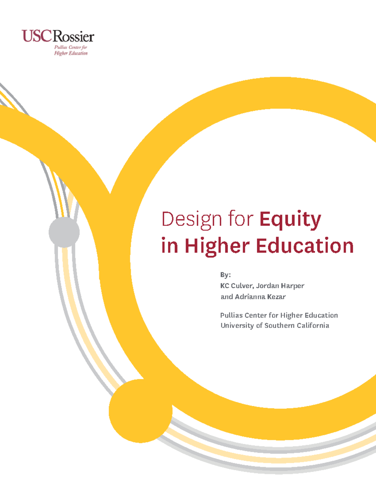 Design for Equity in Higher Education: A Guide for Policymakers ...