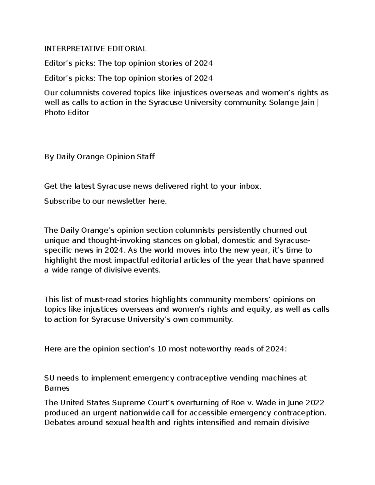 Types of Editorials: A Comprehensive Overview of 2024 Perspectives ...