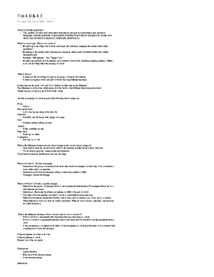 LING 300 - Exam 1 Study Guide: Phonetics & Morphology Concepts - Studocu