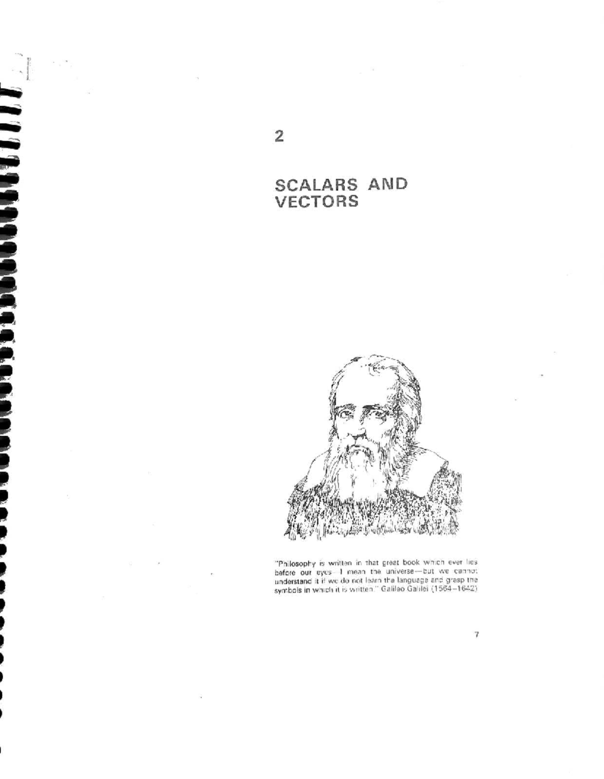 Chapter 2: Scalars and Vectors in Physics (PHYS 101) - Studocu