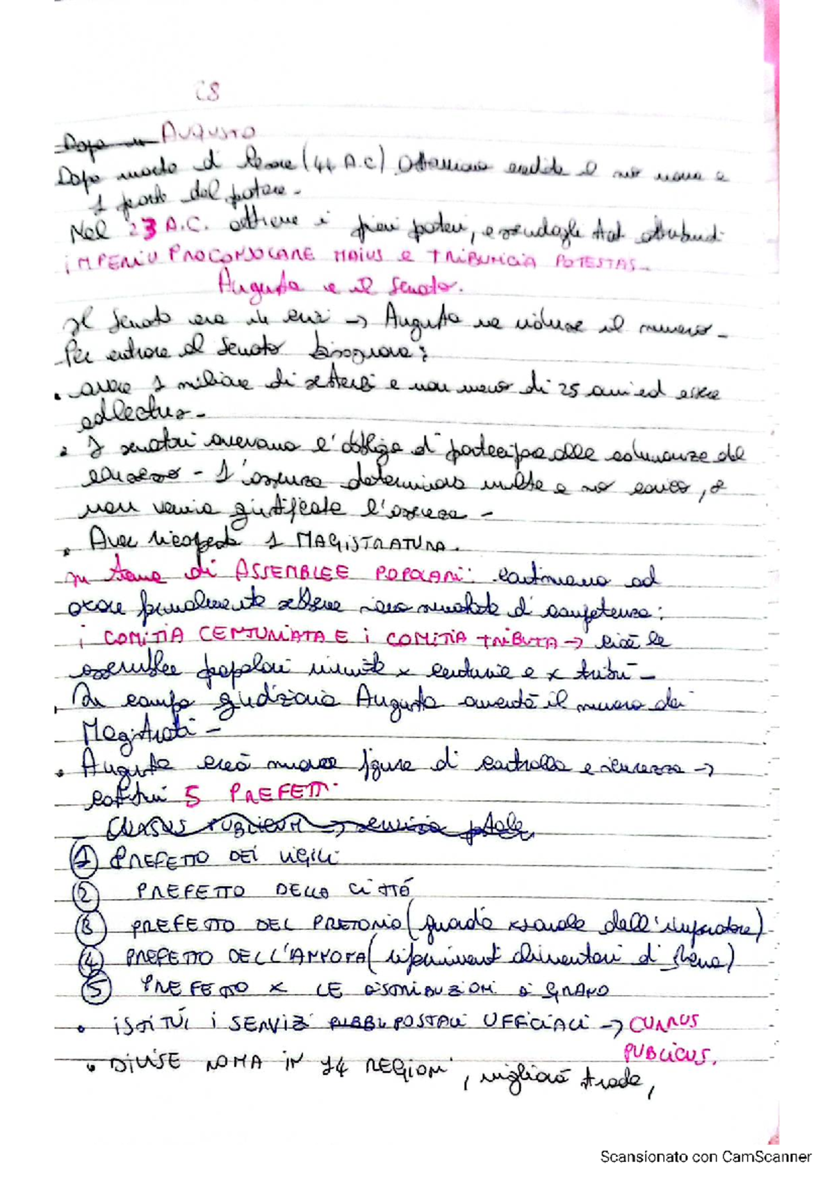 Final Exam Notes for Course 44 A.C.: Augustus and Roman Law - Studocu