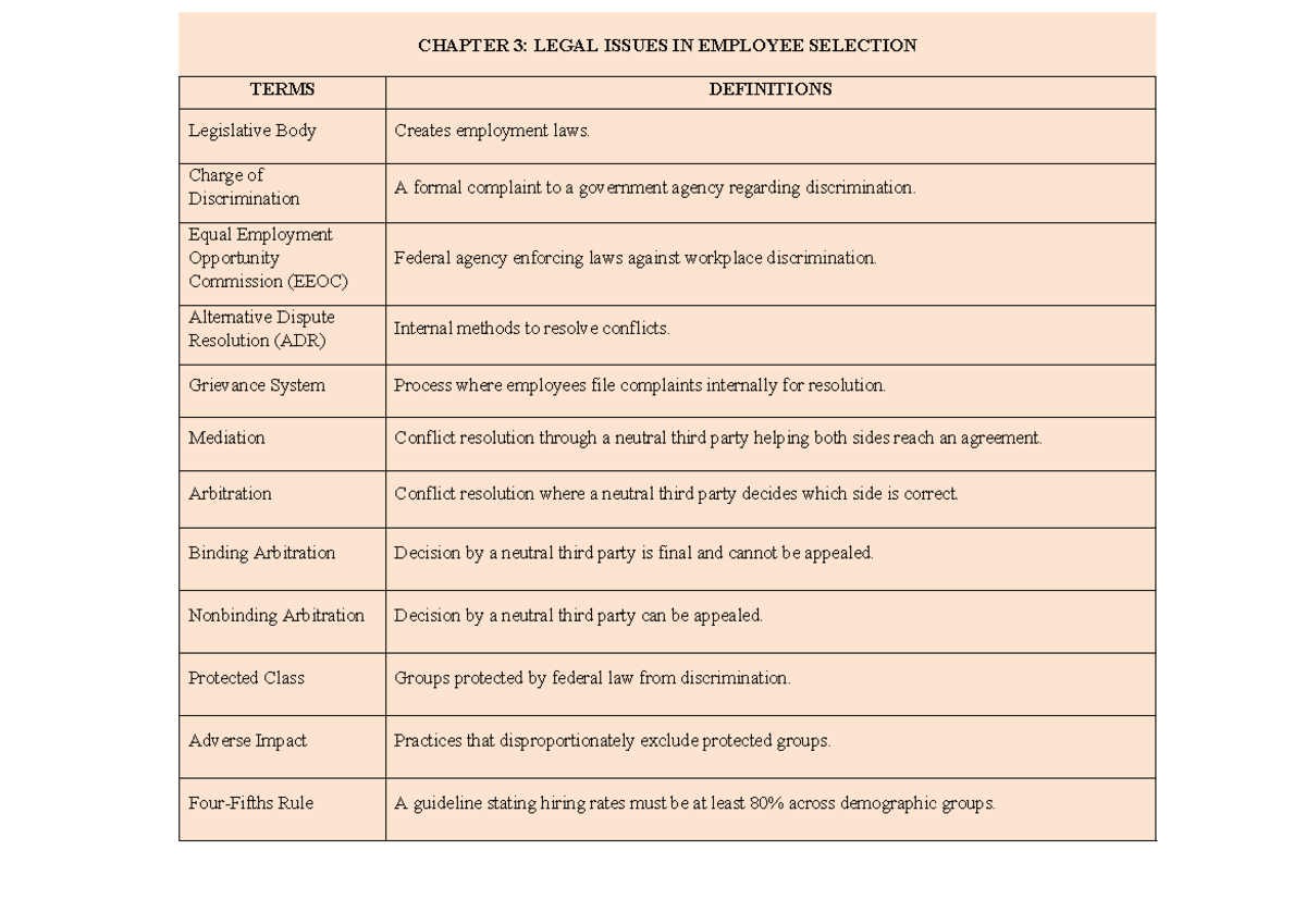 Chapter 3 Matrix IO - industrial/organizational psych aamodt - CHAPTER ...