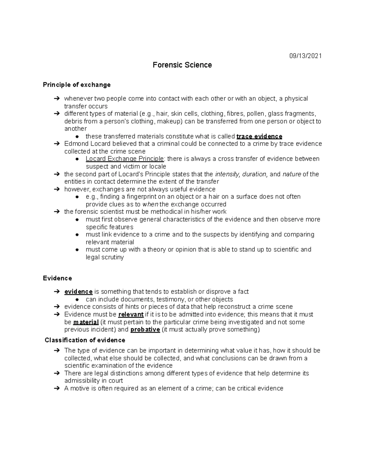 HS103 Forensic Science Final Exam Study Guide and Key Topics - Studocu
