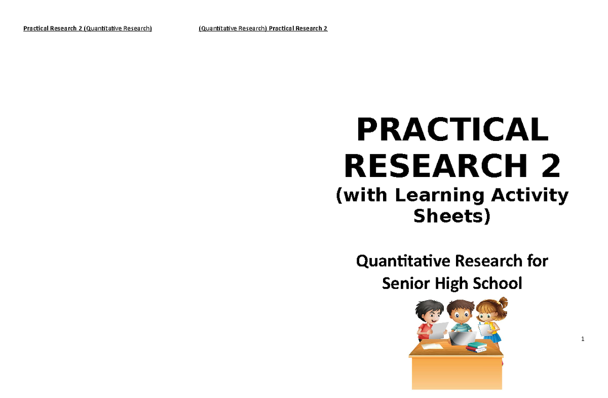 W2FIN PR2 Quantitative Research Designs and Sampling Procedure ...