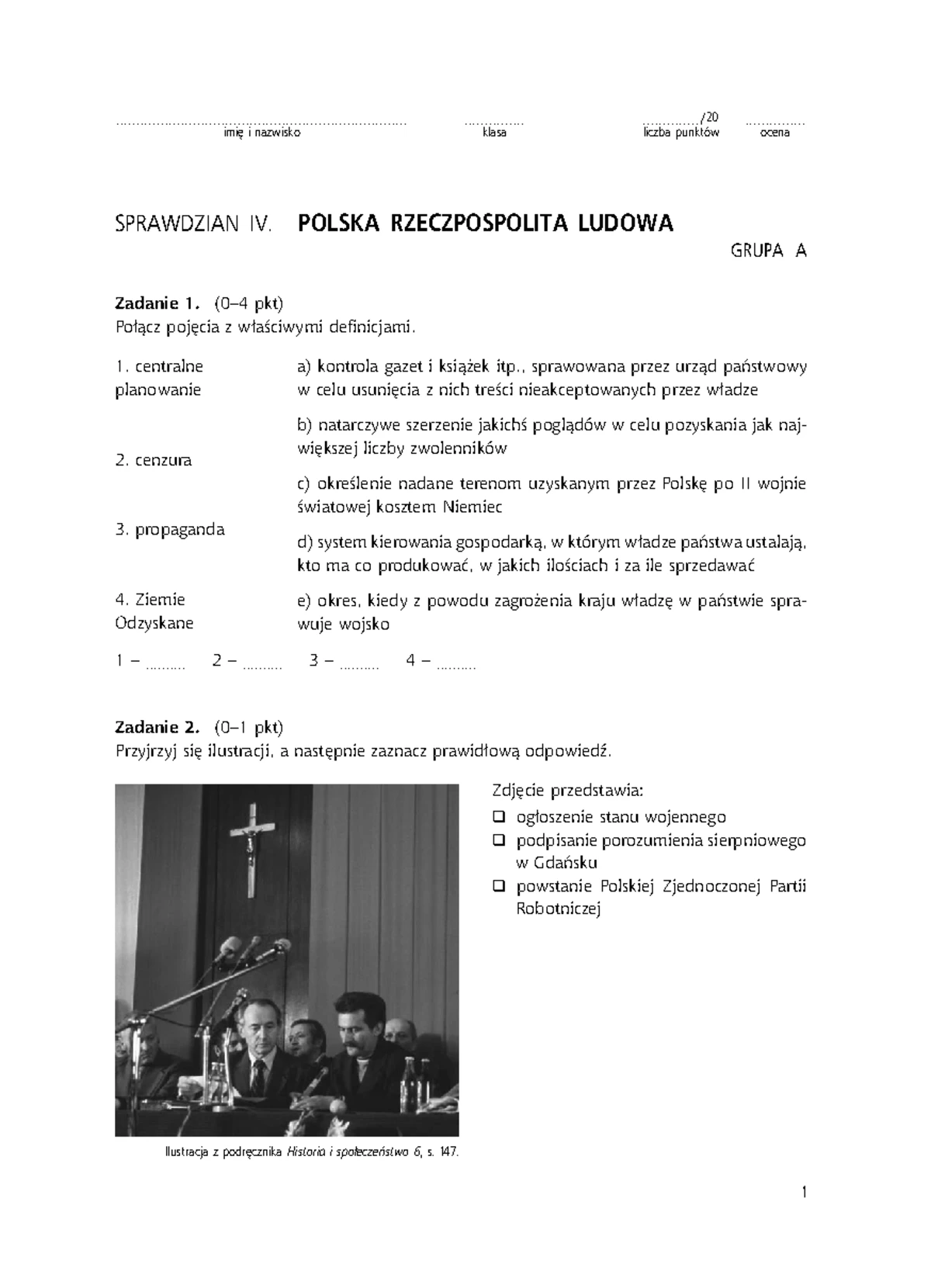 Sprawdzian Z Ludności I Urbanizacji Nowa Era 2 www.studocu.com