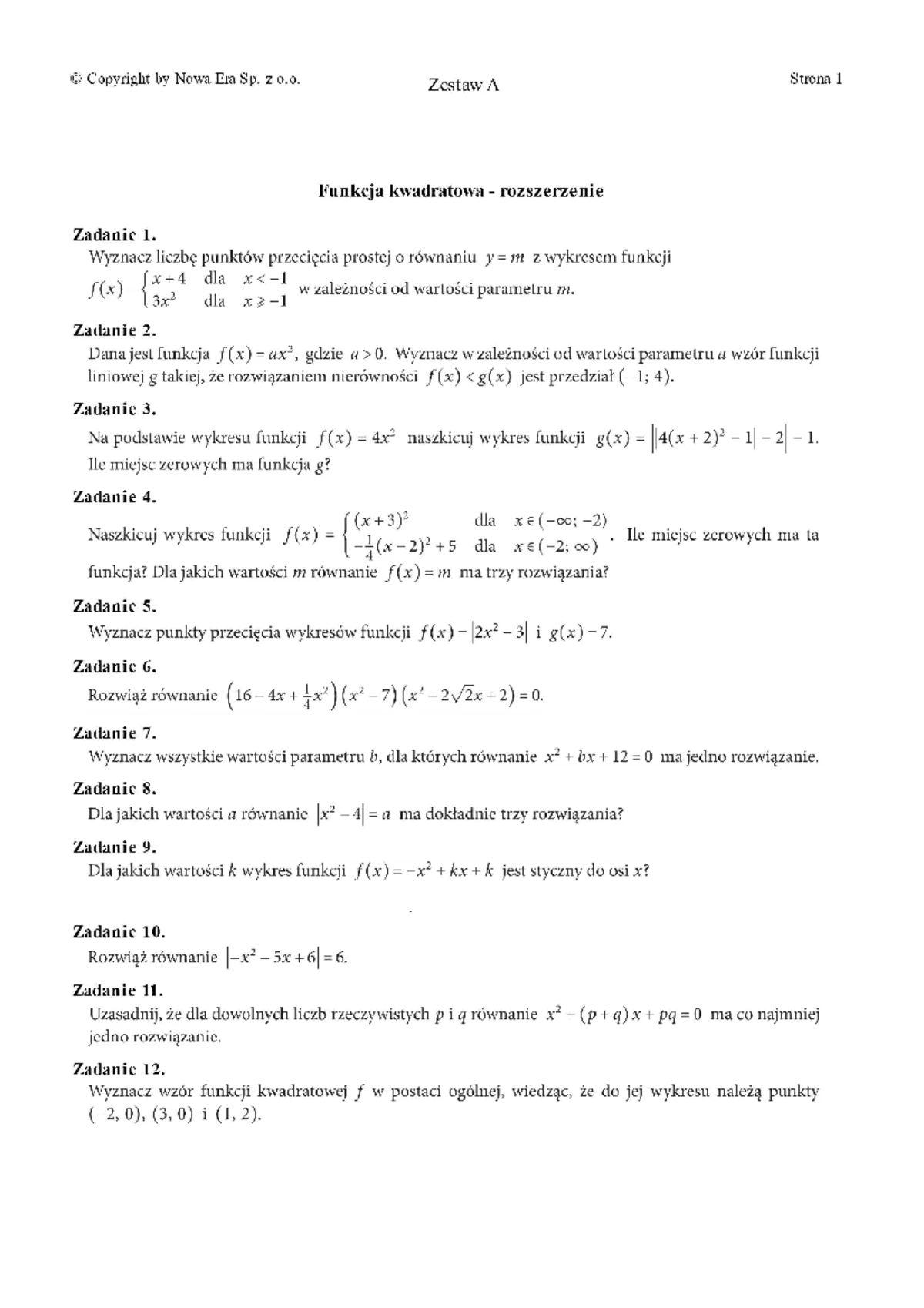 Sprawdzian Nr 2 Z Edukacji Matematycznej www.studocu.com