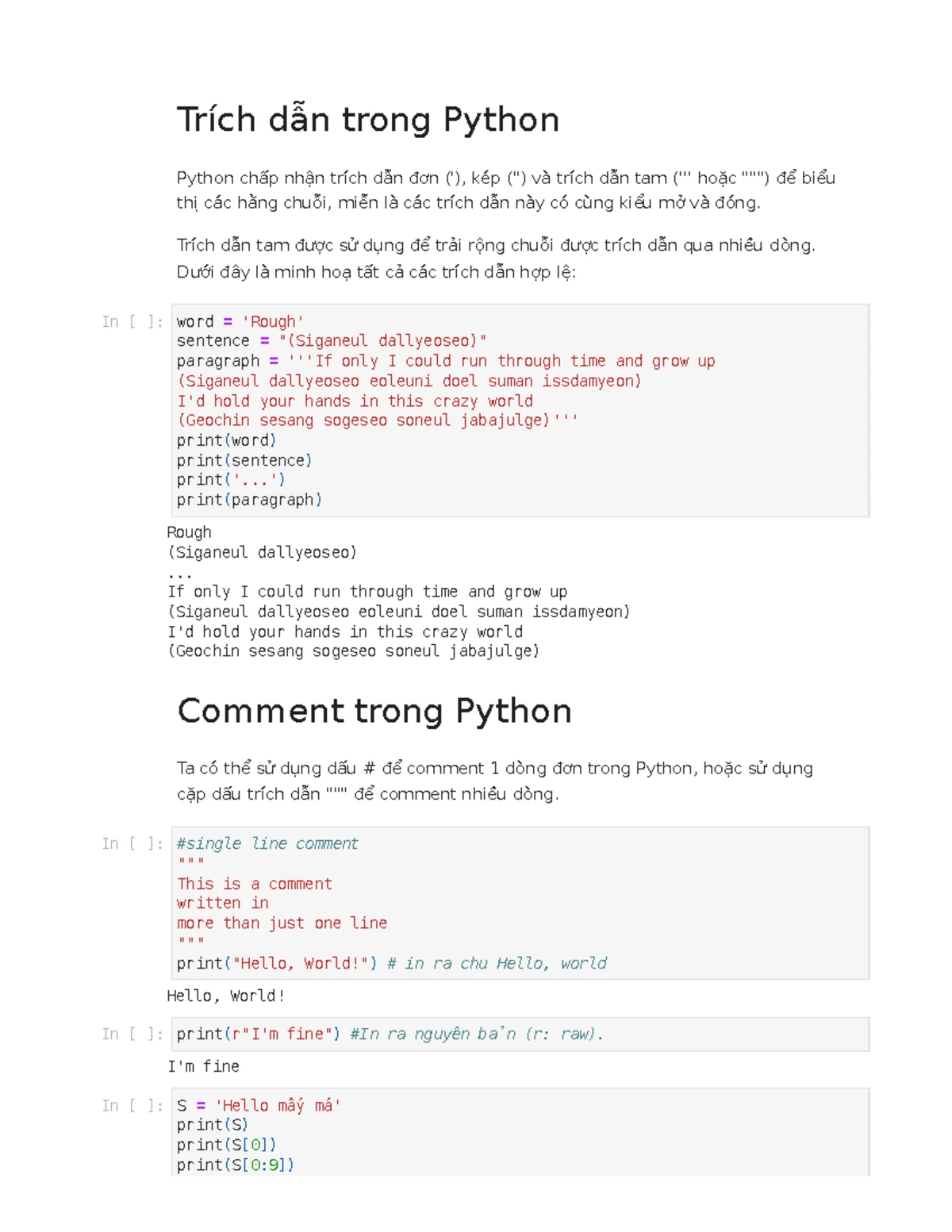 Module 5 - Cấu trúc điều kiện trong Python và Các ví dụ ứng dụng - Studocu