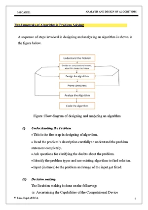 Fundamentals of Algorithmic Problem Solving - Figure: Flow diagram of ...