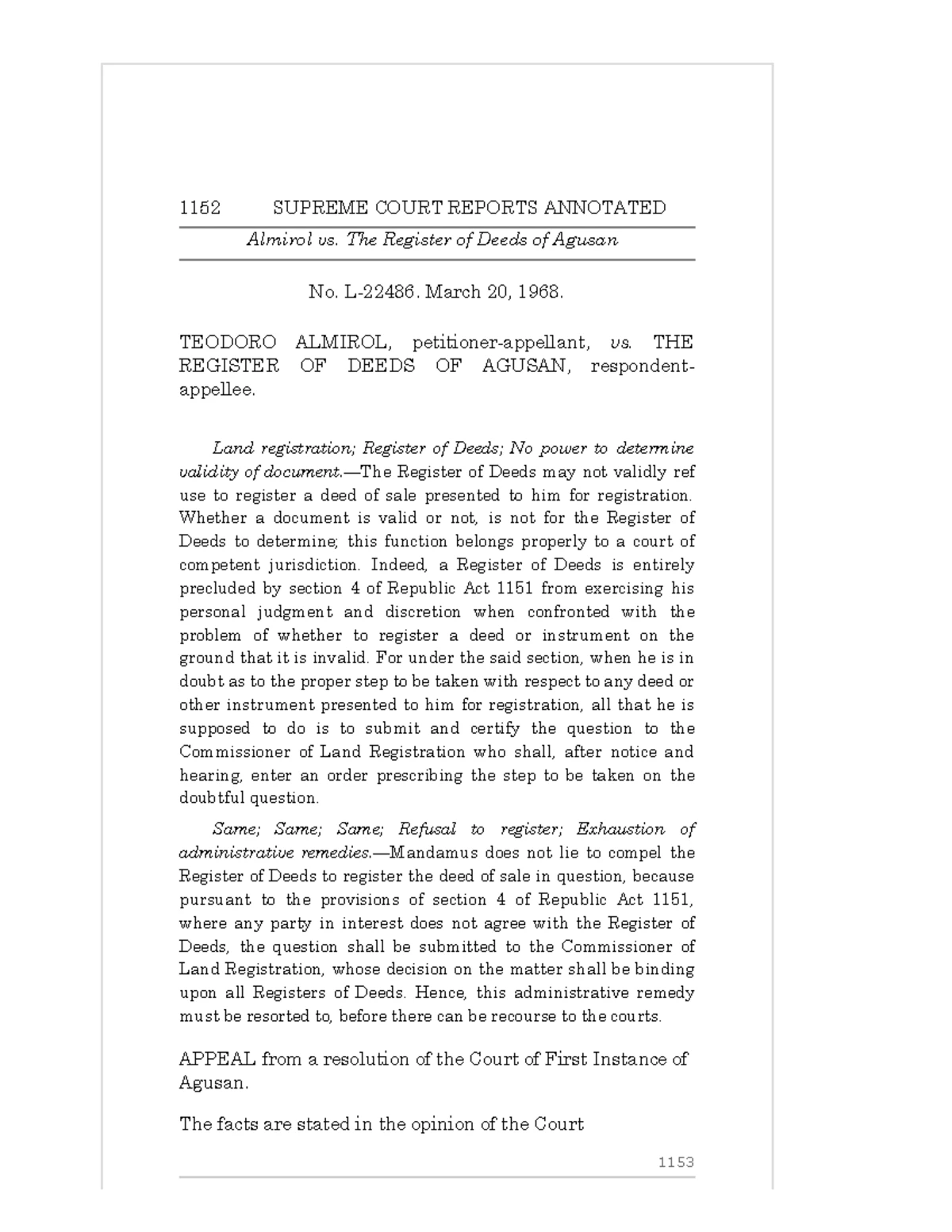 Reconstitution of Title Summary & Guide: Legal Procedures Explained ...