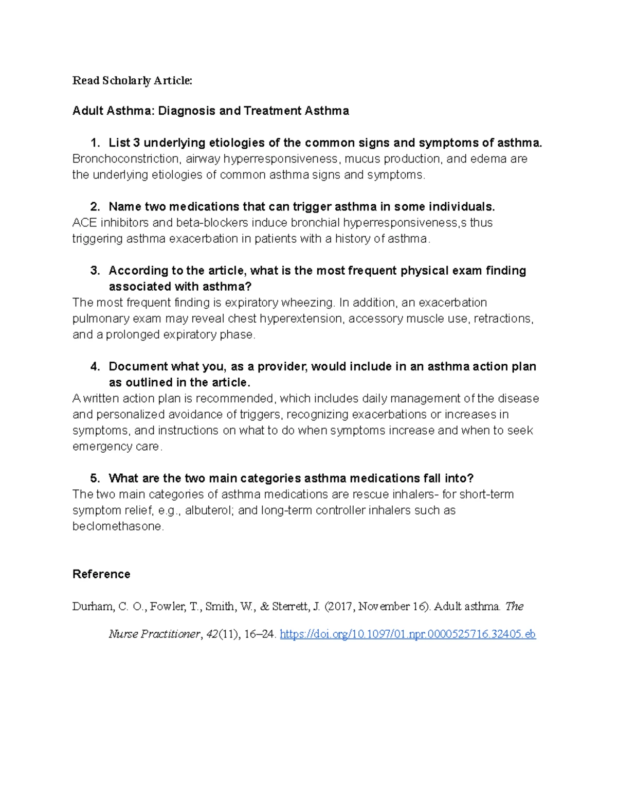 NURS 679L-A Week 6 Mini SOAP Note on Chronic Bronchitis Evaluation ...