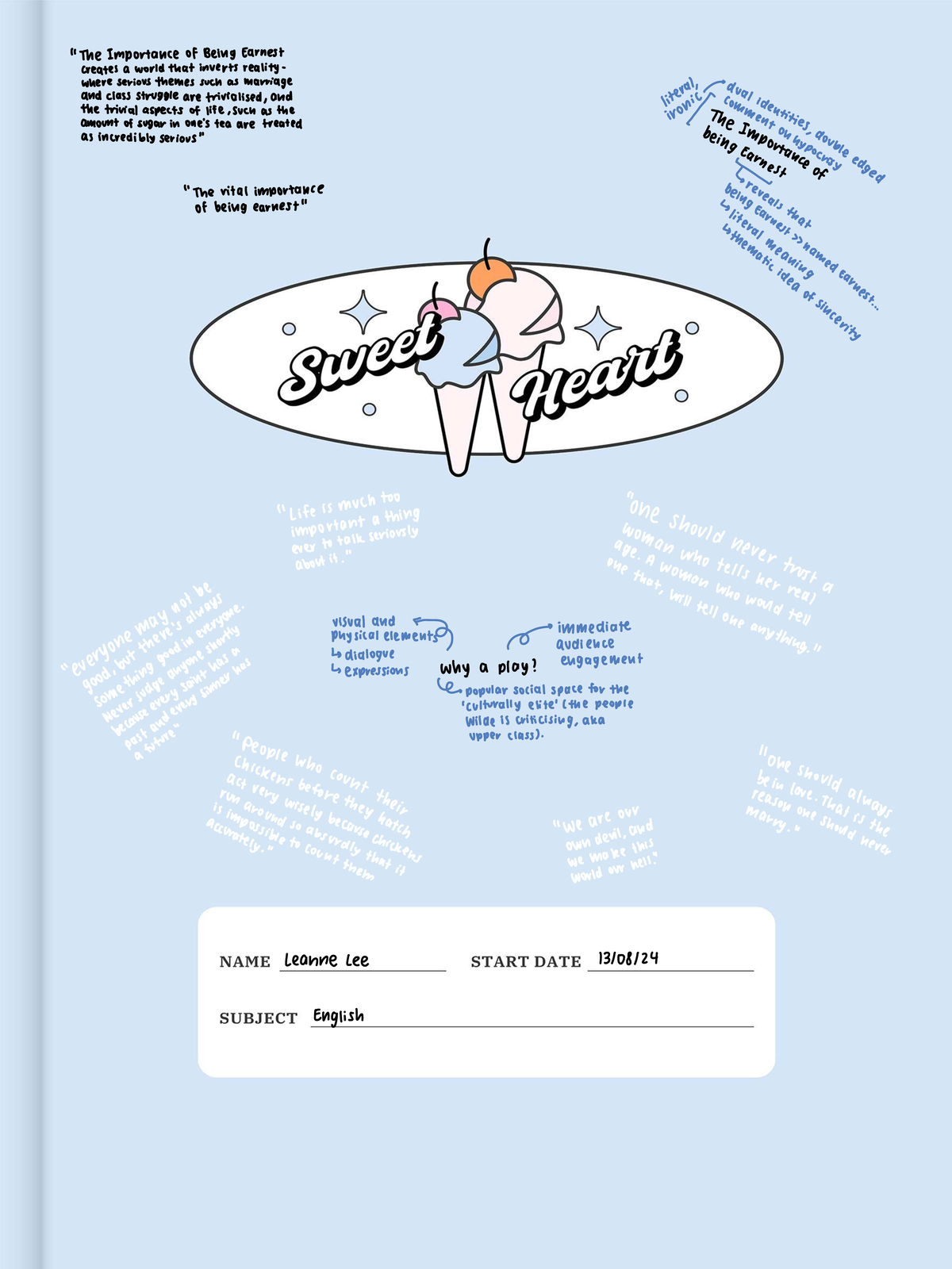 The Importance of Being Earnest: A Study of Satire and Social Critique ...