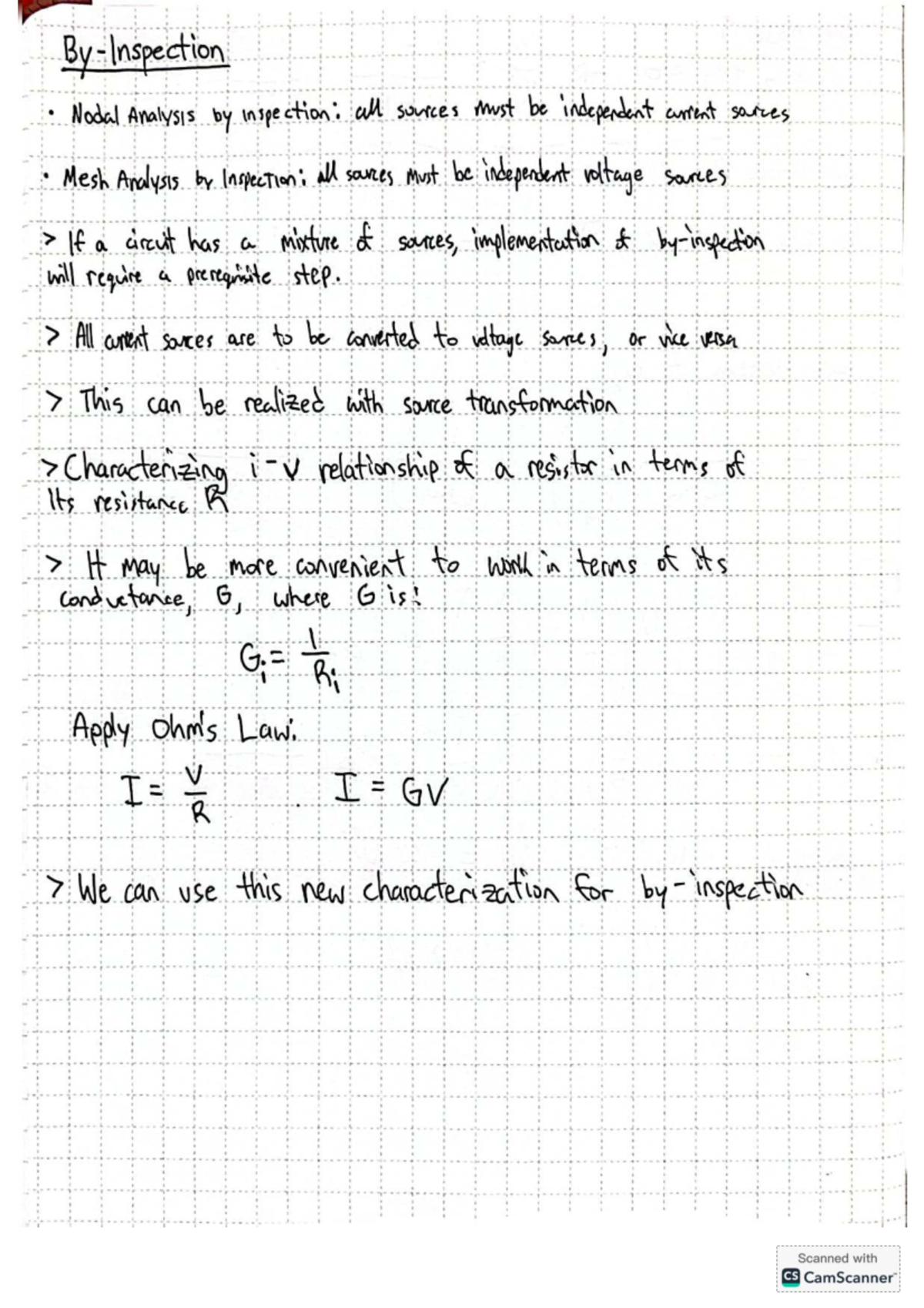 By Inspection Method-1: Tris aM Sovfce Analysis for L5 O O O - Studocu