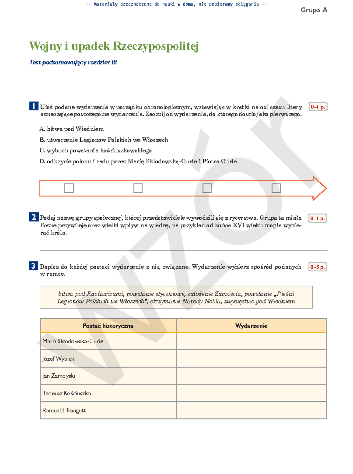 Historia Wczoraj I Dziś Klasa 4 Zeszyt ćwiczeń Odpowiedzi Str.68 www.studocu.com