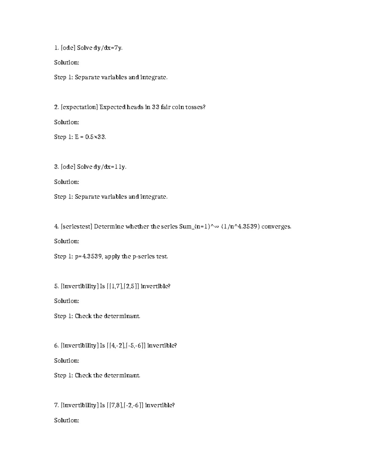 Math 5336 - Solutions to Key Problems and Concepts - Studocu