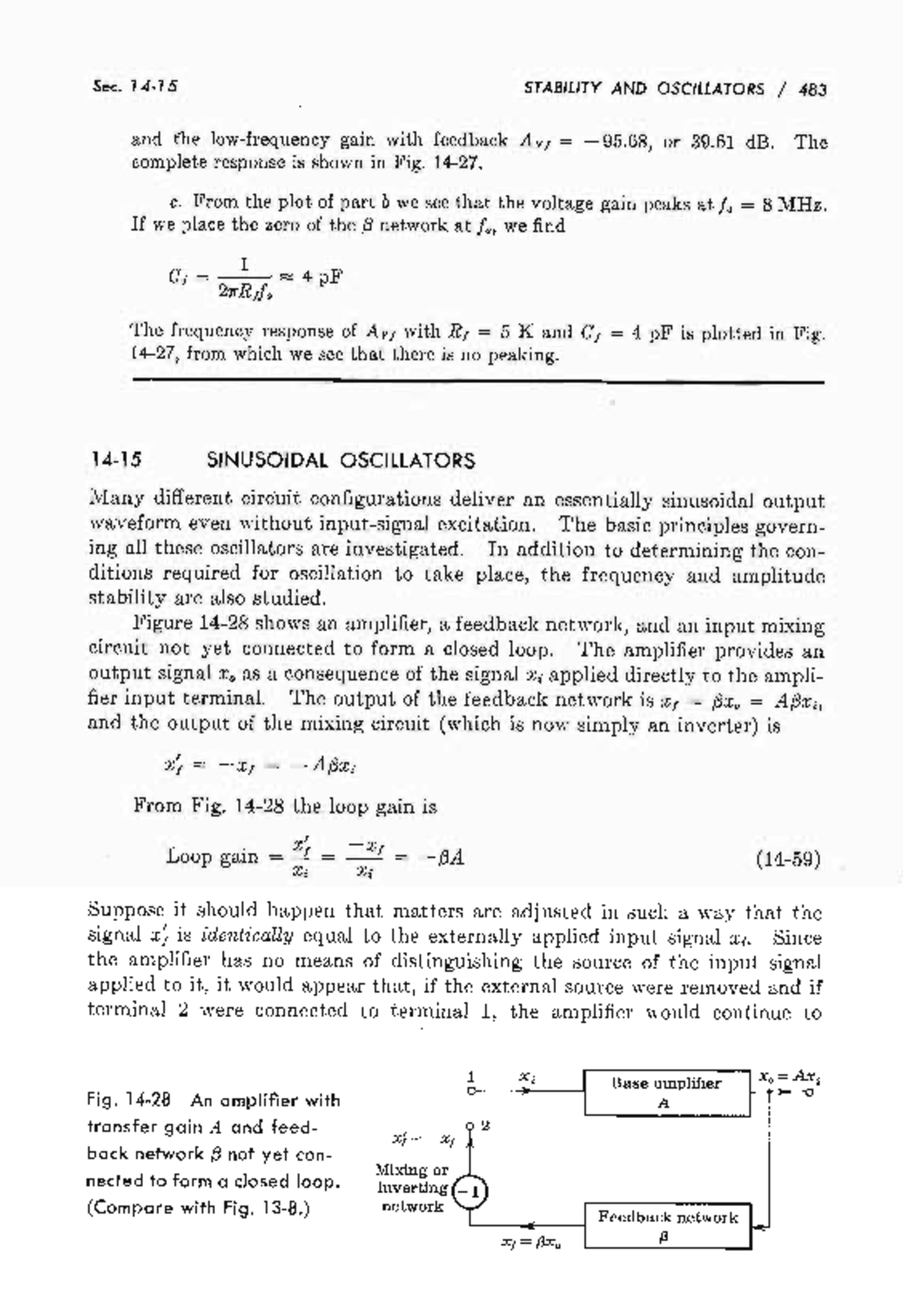 Oscillators and Stability Analysis (Course Code: 483) - Studocu