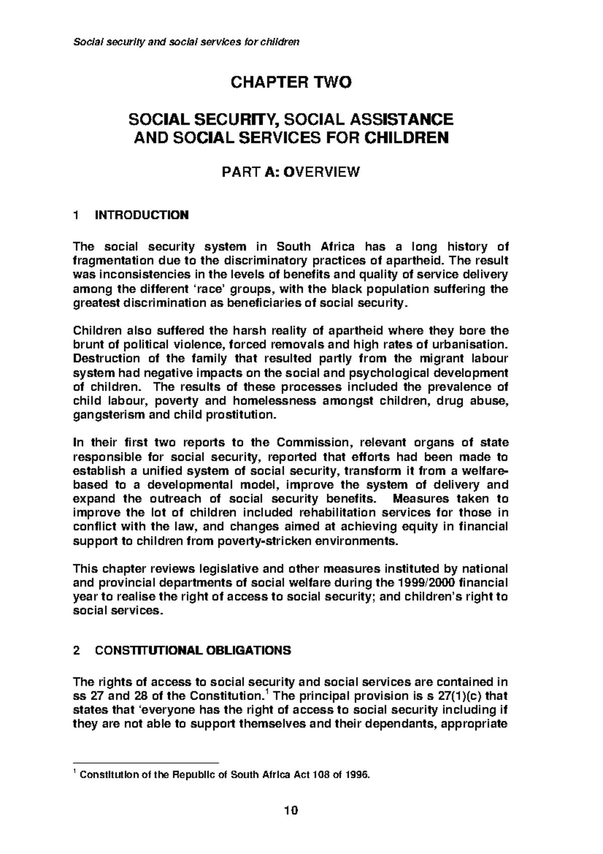 The Right to Social Security and the Role of ILO Standards (2021) - Studocu